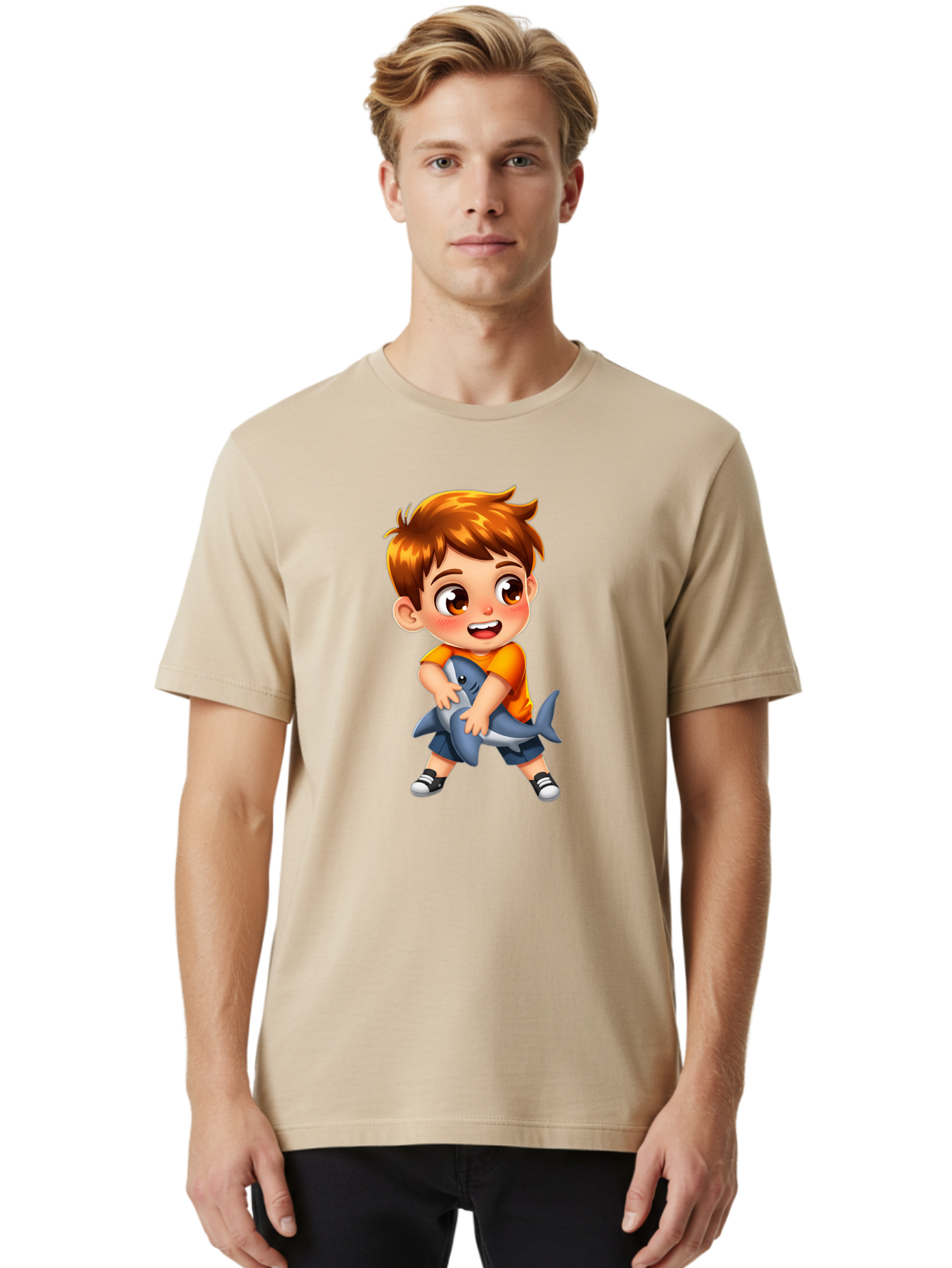 Boy-With-Shark-Toy Men'S Graphic Tee, 100% Cotton, Comfortable Casual Summer Wear, Machine Washable, Vintage Camera, Old Camera, Antique Camera, Black Camera, Classic Photography, Photography Equipment, Nostalgic Device, Film Camera, Bak109