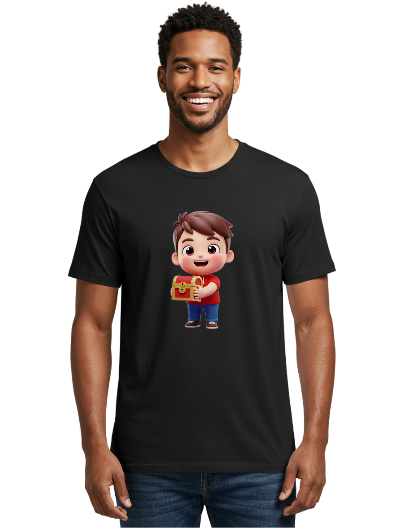Boy-With-Treasure-Chest Men'S Graphic Tee, 100% Cotton, Comfortable Casual Summer Wear, Machine Washable, Vintage Camera, Old Camera, Antique Camera, Black Camera, Classic Photography, Photography Equipment, Nostalgic Device, Film Camera, Bak110