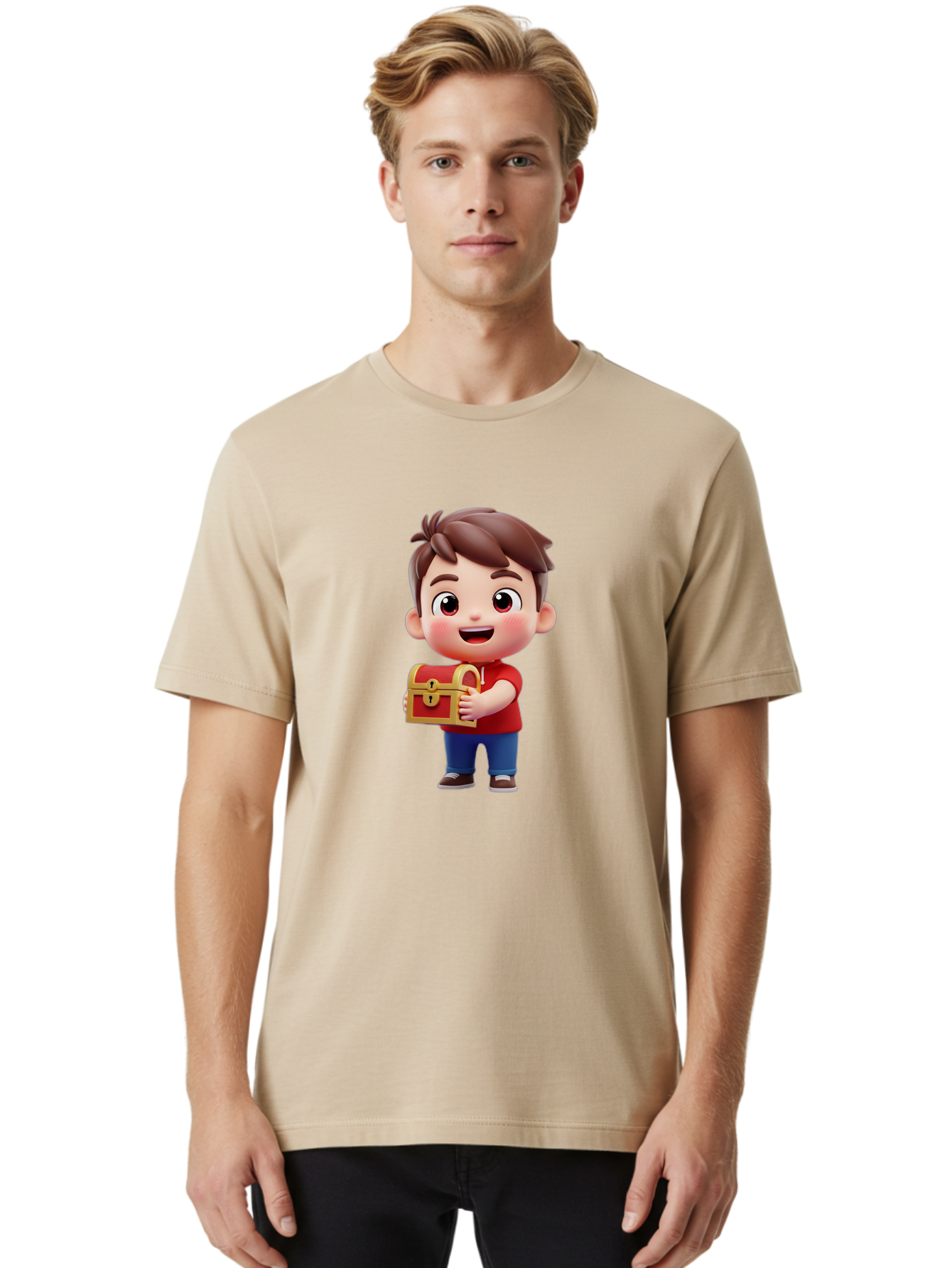 Boy-With-Treasure-Chest Men'S Graphic Tee, 100% Cotton, Comfortable Casual Summer Wear, Machine Washable, Vintage Camera, Old Camera, Antique Camera, Black Camera, Classic Photography, Photography Equipment, Nostalgic Device, Film Camera, Bak110