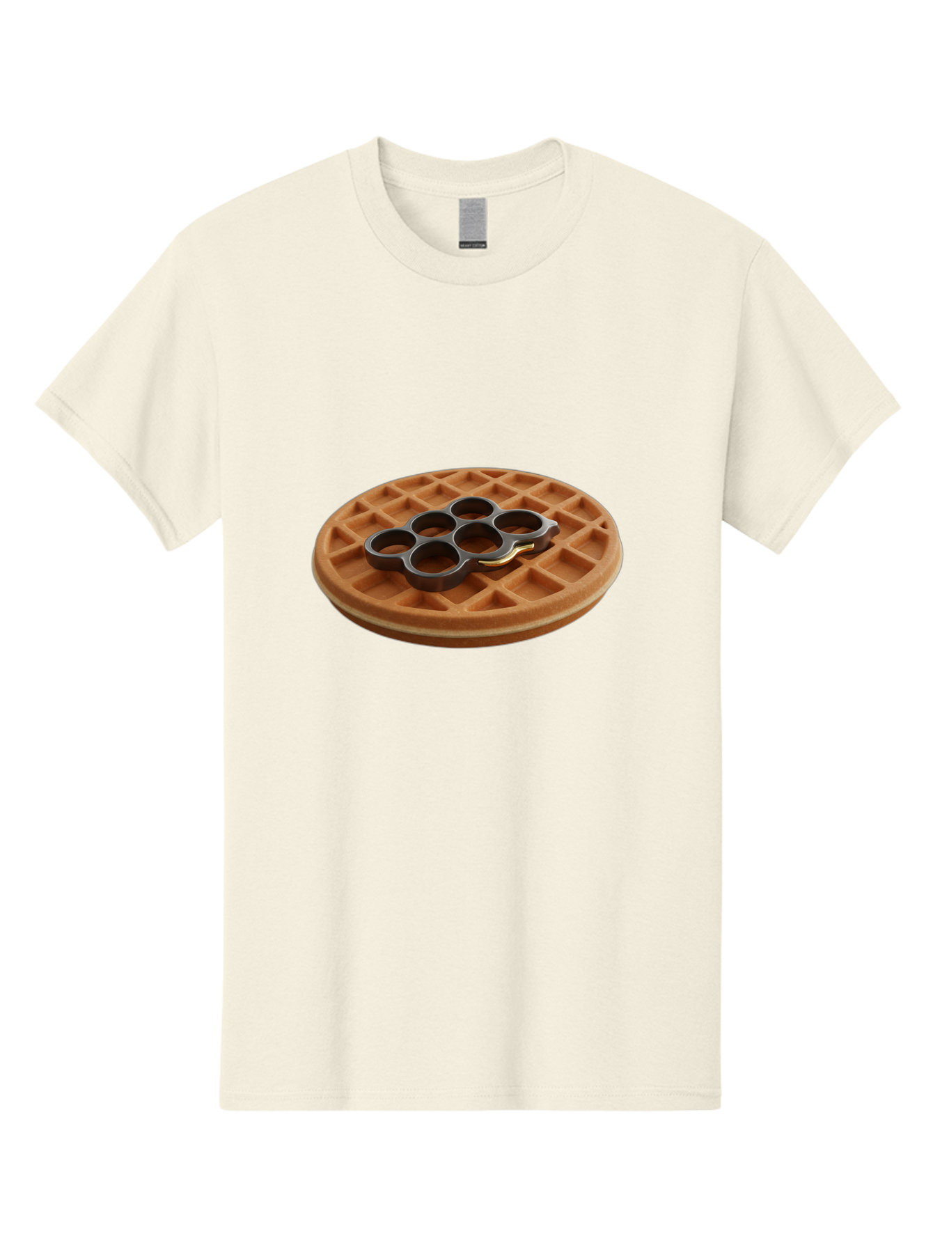 Brass-Knuckle-Waffle Men'S Graphic Tee, 100% Cotton, Comfortable Casual Summer Wear, Machine Washable, Vintage Camera, Old Camera, Antique Camera, Black Camera, Classic Photography, Photography Equipment, Nostalgic Device, Film Camera, Bak111