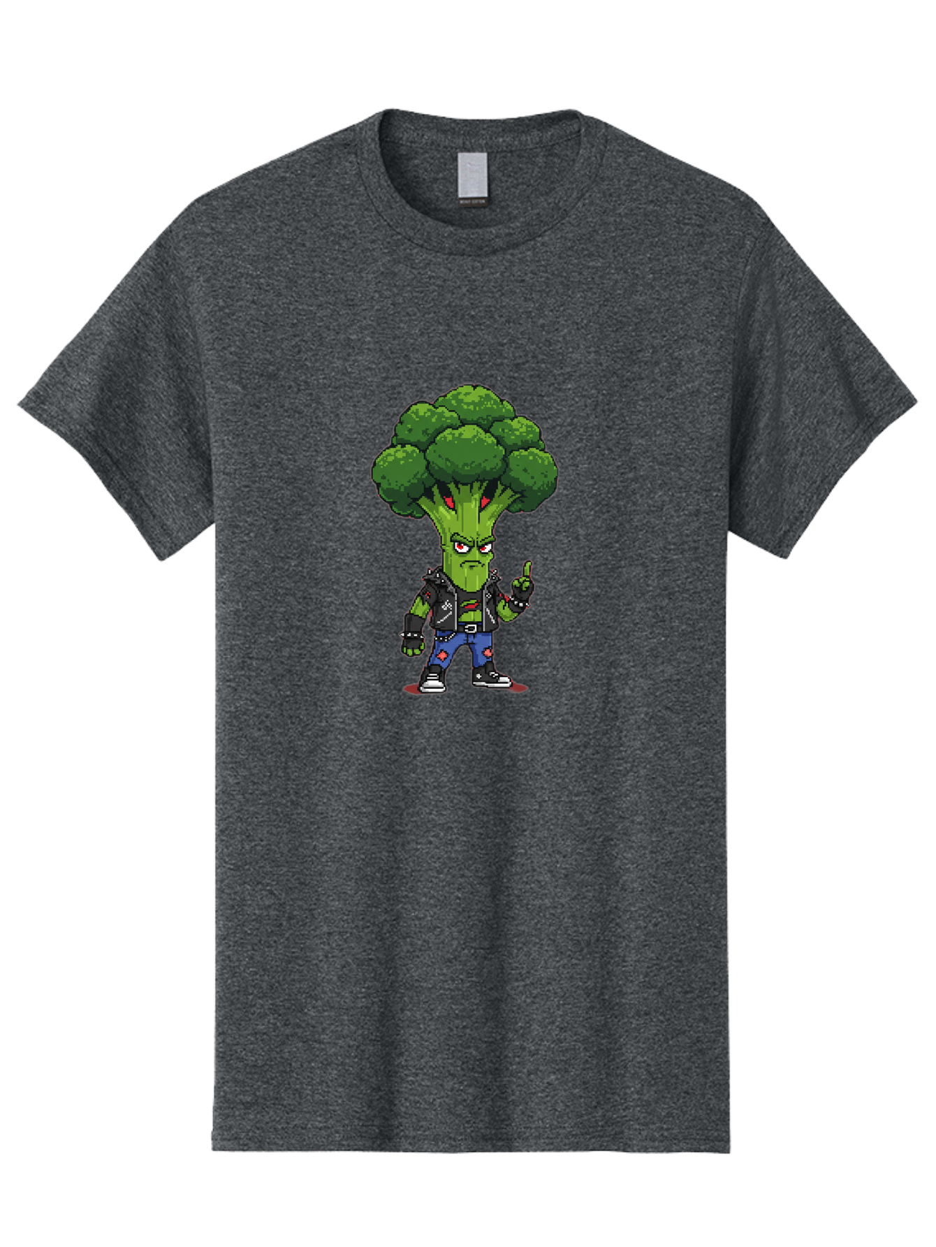 Broccoli-Character-1 Men'S Graphic Tee, 100% Cotton, Comfortable Casual Summer Wear, Machine Washable, Vintage Camera, Old Camera, Antique Camera, Black Camera, Classic Photography, Photography Equipment, Nostalgic Device, Film Camera, Bak113