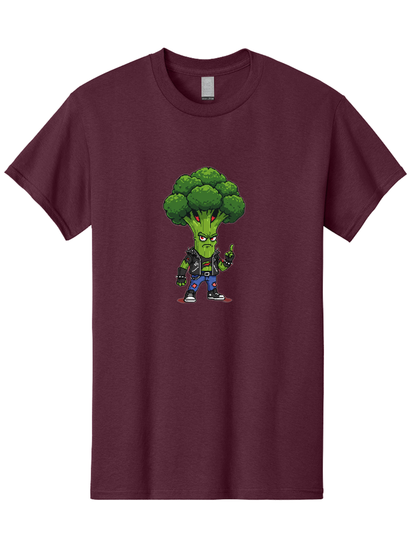 Broccoli-Character-1 Men'S Graphic Tee, 100% Cotton, Comfortable Casual Summer Wear, Machine Washable, Vintage Camera, Old Camera, Antique Camera, Black Camera, Classic Photography, Photography Equipment, Nostalgic Device, Film Camera, Bak113