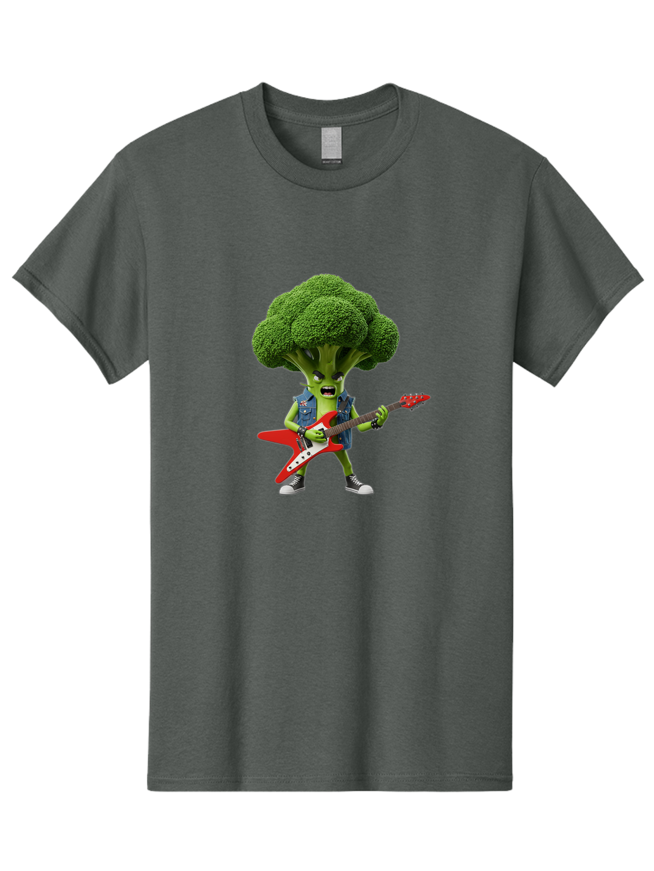 Broccoli-Rockstar Men'S Graphic Tee, 100% Cotton, Comfortable Casual Summer Wear, Machine Washable, Vintage Camera, Old Camera, Antique Camera, Black Camera, Classic Photography, Photography Equipment, Nostalgic Device, Film Camera, Camera Art Bak116
