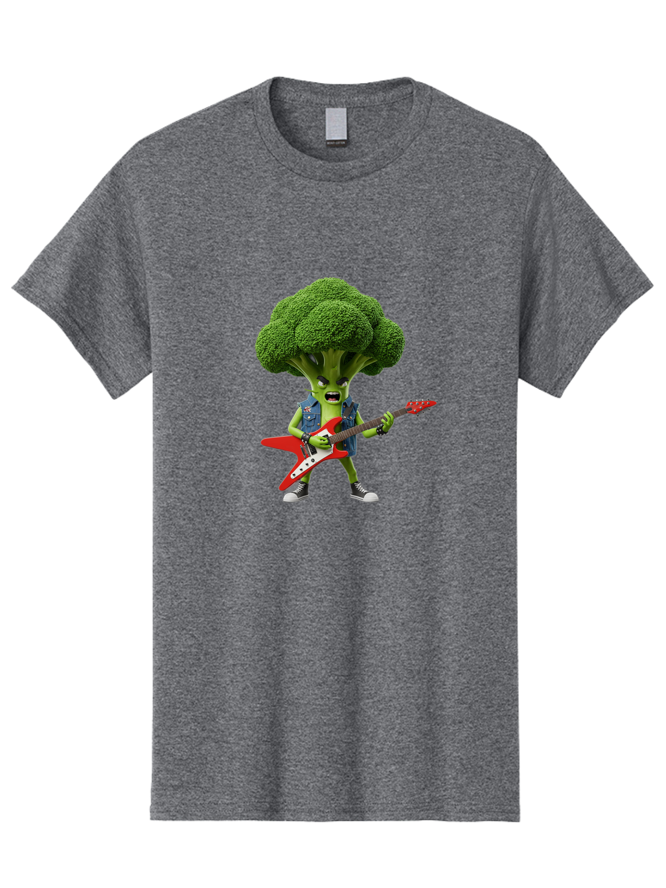Broccoli-Rockstar Men'S Graphic Tee, 100% Cotton, Comfortable Casual Summer Wear, Machine Washable, Vintage Camera, Old Camera, Antique Camera, Black Camera, Classic Photography, Photography Equipment, Nostalgic Device, Film Camera, Camera Art Bak116