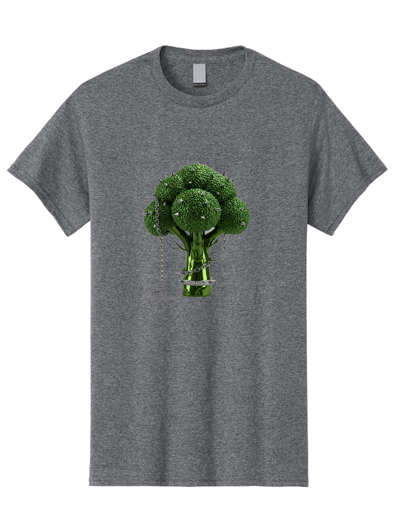 Broccoli-With-Spikes-And-Chains Men'S Graphic Tee, 100% Cotton, Comfortable Casual Summer Wear, Machine Washable, Vintage Camera, Old Camera, Antique Camera, Black Camera, Classic Photography, Photography Equipment, Nostalgic Device, Bak117