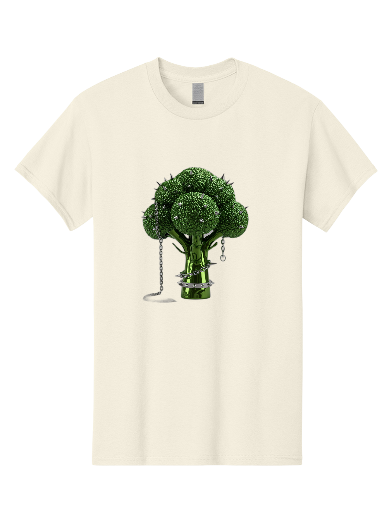 Broccoli-With-Spikes-And-Chains Men'S Graphic Tee, 100% Cotton, Comfortable Casual Summer Wear, Machine Washable, Vintage Camera, Old Camera, Antique Camera, Black Camera, Classic Photography, Photography Equipment, Nostalgic Device, Bak117