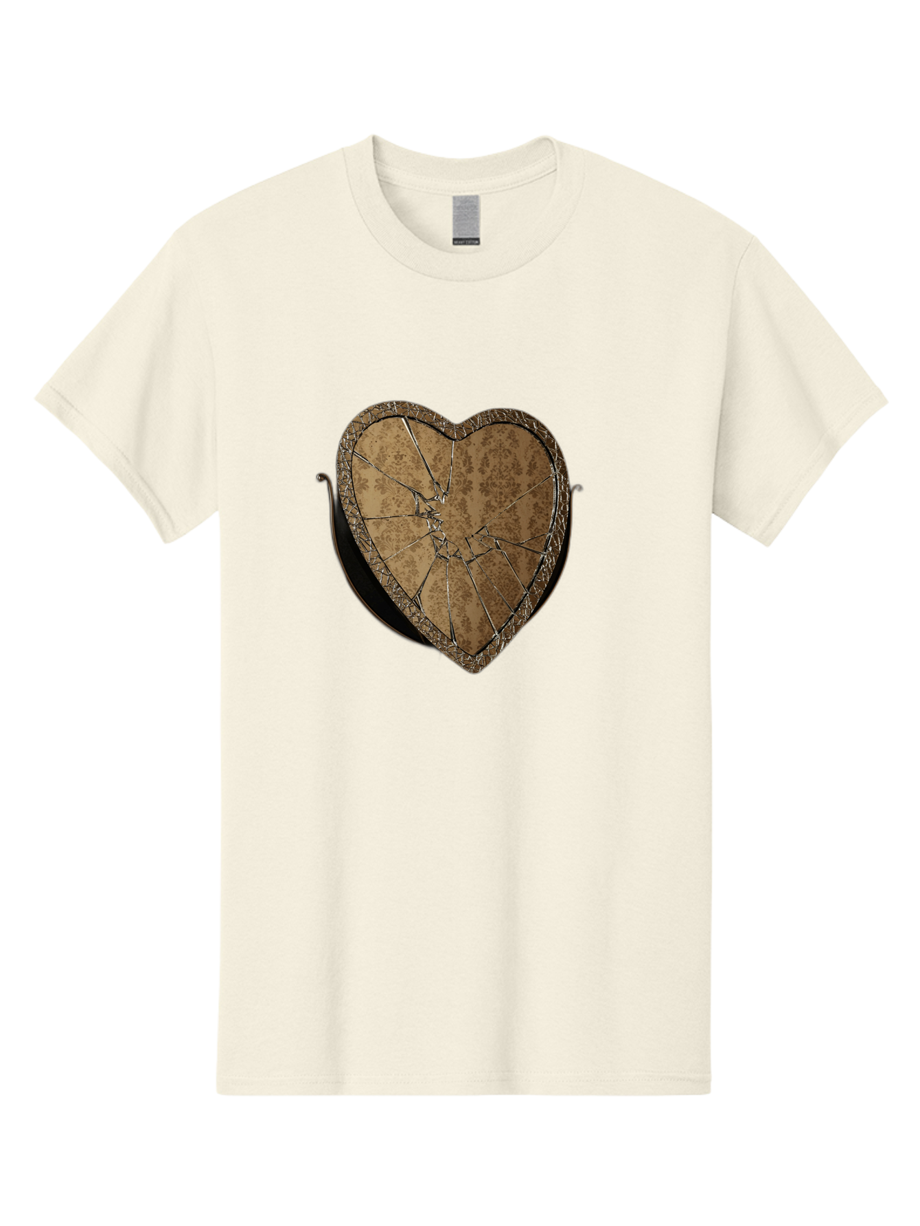 Broken-Heart-2 Men'S Graphic Tee, 100% Cotton, Comfortable Casual Summer Wear, Machine Washable, Vintage Camera, Old Camera, Antique Camera, Black Camera, Classic Photography, Photography Equipment, Nostalgic Device, Film Camera, Camera Art Bak125