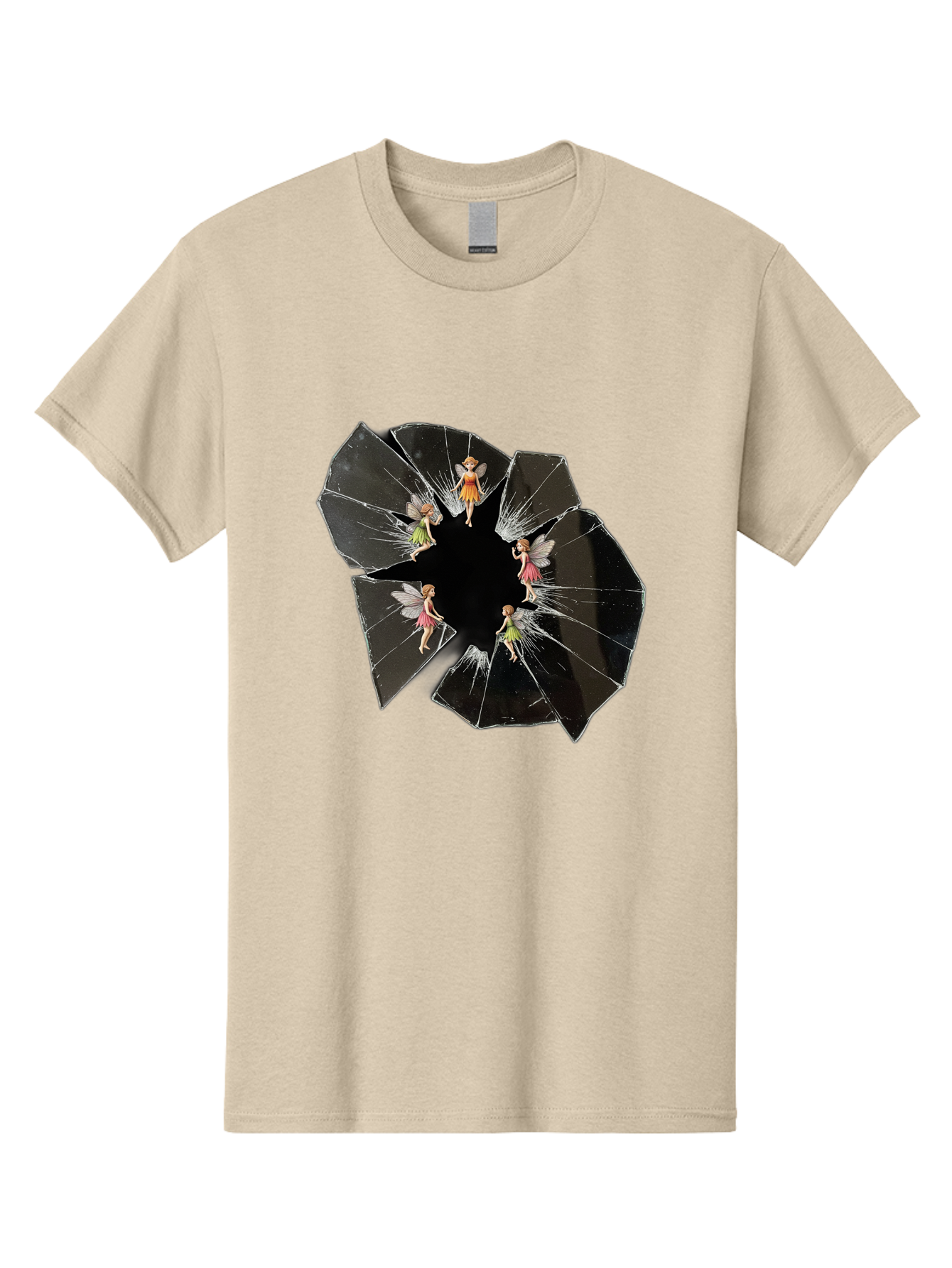 Broken-Mirror-Fairies Men'S Graphic Tee, 100% Cotton, Comfortable Casual Summer Wear, Machine Washable, Vintage Camera, Old Camera, Antique Camera, Black Camera, Classic Photography, Photography Equipment, Nostalgic Device, Film Camera, Bak133