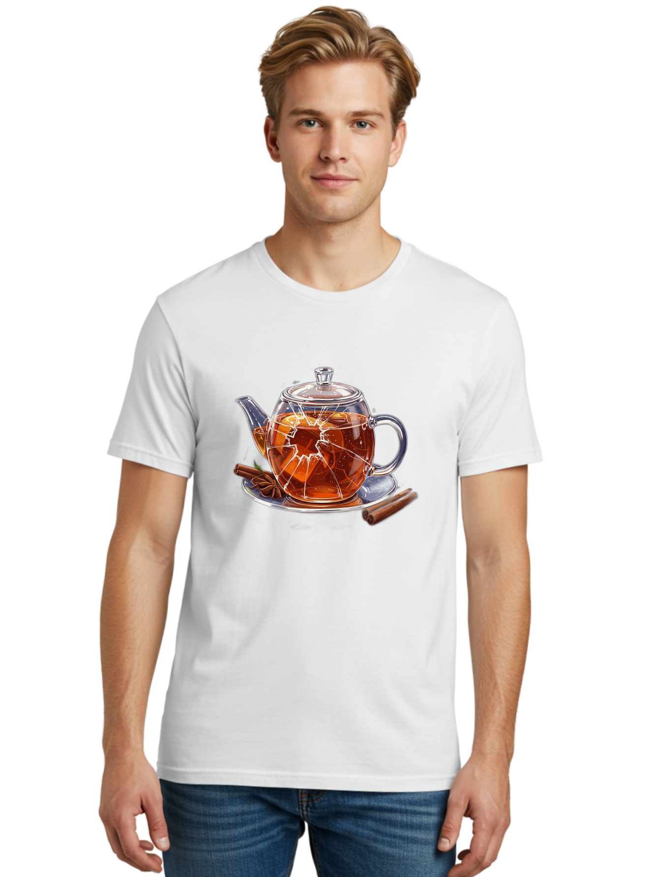 Broken-Teapot Men'S Graphic Tee, 100% Cotton, Comfortable Casual Summer Wear, Machine Washable, Vintage Camera, Old Camera, Antique Camera, Black Camera, Classic Photography, Photography Equipment, Nostalgic Device, Film Camera, Camera Art Bak139
