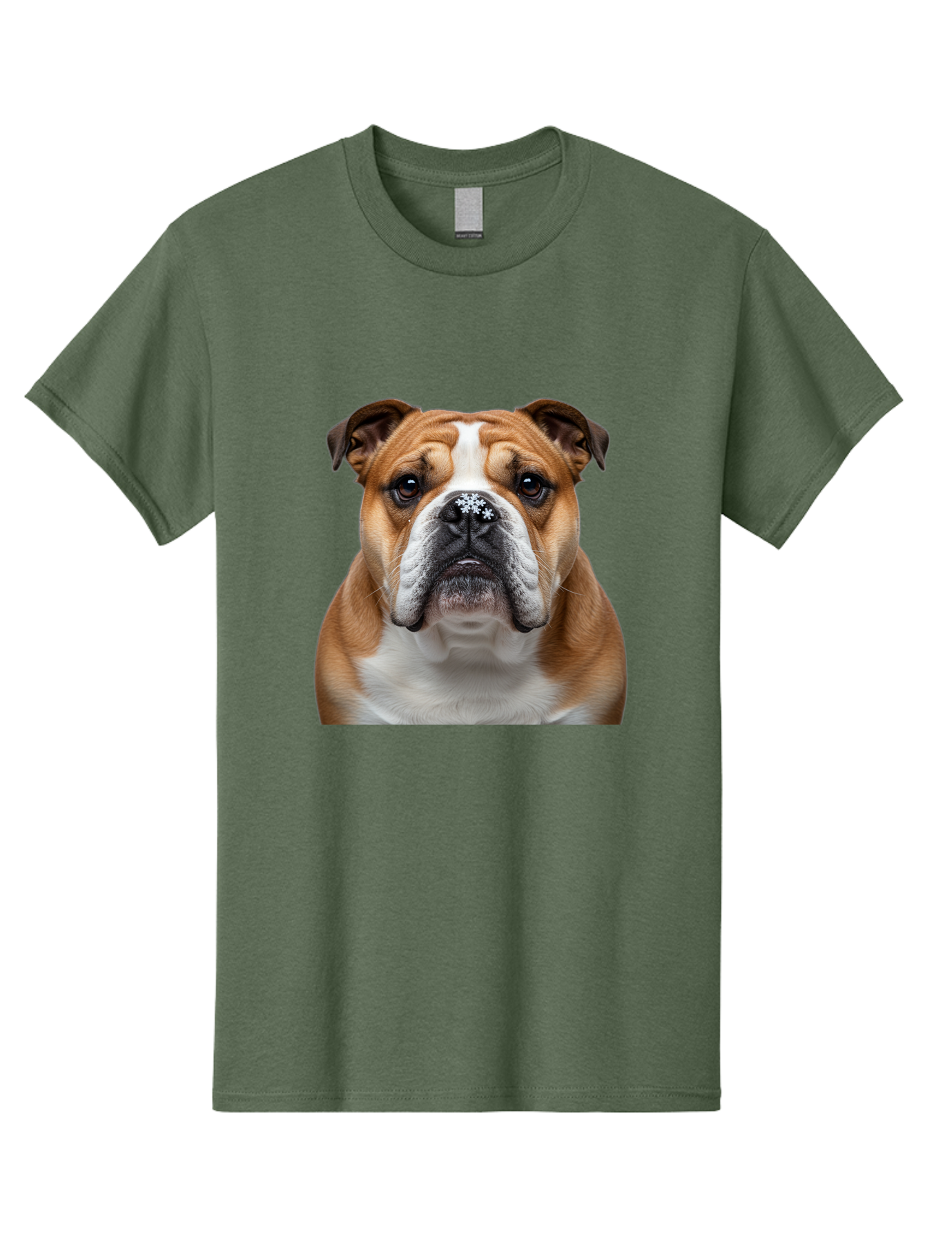 Bulldog-Portrait Men'S Graphic Tee, 100% Cotton, Comfortable Casual Summer Wear, Machine Washable, Vintage Camera, Old Camera, Antique Camera, Black Camera, Classic Photography, Photography Equipment, Nostalgic Device, Film Camera, Camera Art Bak145