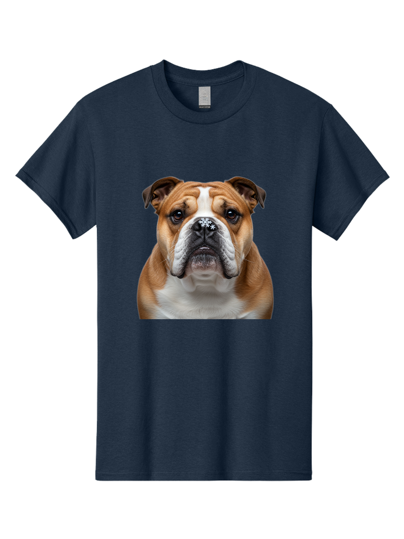 Bulldog-Portrait Men'S Graphic Tee, 100% Cotton, Comfortable Casual Summer Wear, Machine Washable, Vintage Camera, Old Camera, Antique Camera, Black Camera, Classic Photography, Photography Equipment, Nostalgic Device, Film Camera, Camera Art Bak145