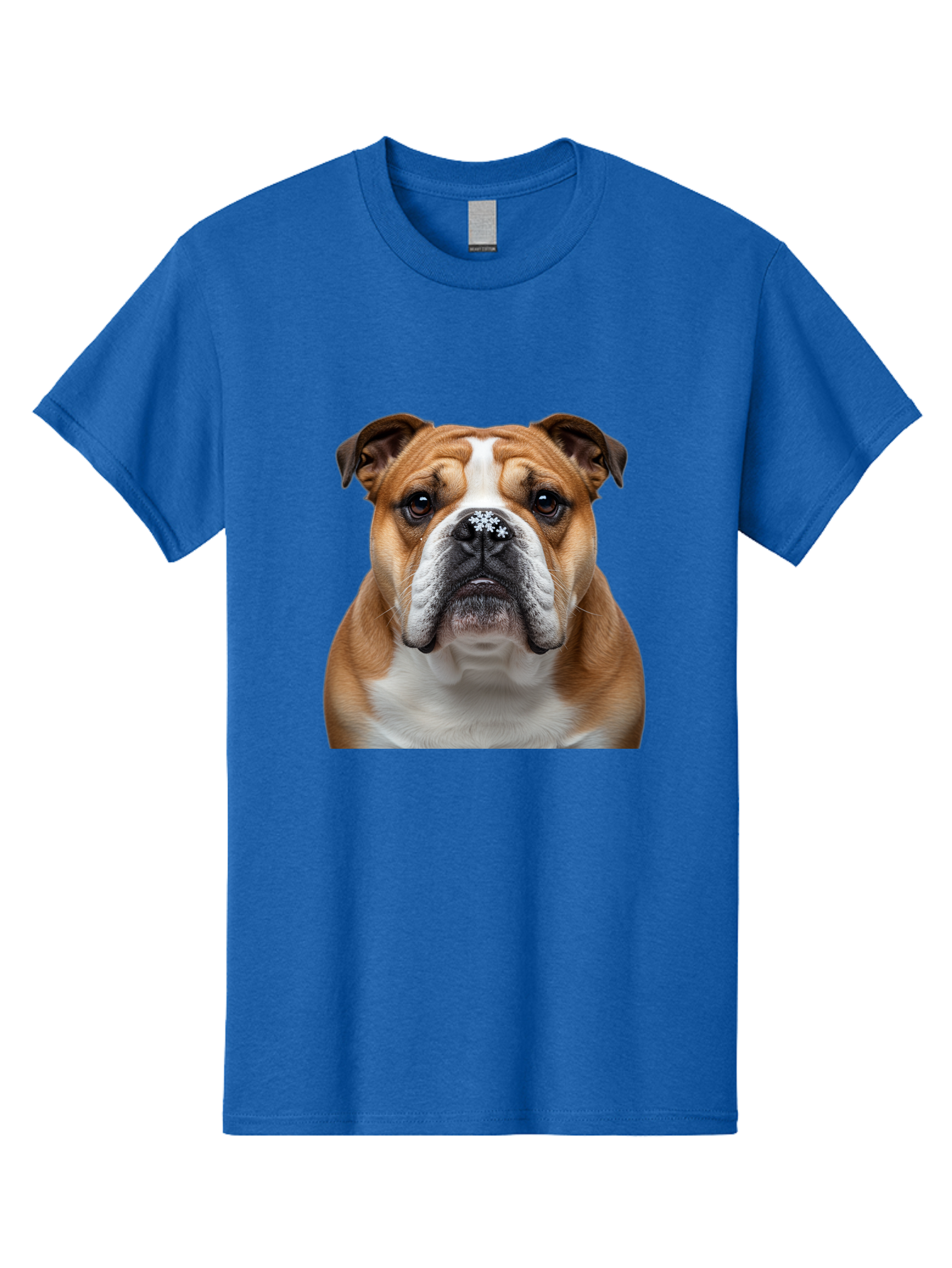 Bulldog-Portrait Men'S Graphic Tee, 100% Cotton, Comfortable Casual Summer Wear, Machine Washable, Vintage Camera, Old Camera, Antique Camera, Black Camera, Classic Photography, Photography Equipment, Nostalgic Device, Film Camera, Camera Art Bak145