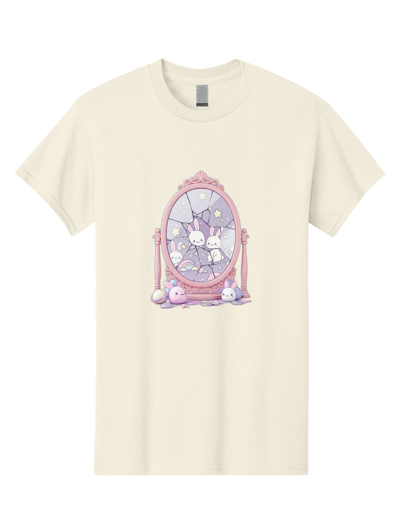 Bunnies-And-Mirror Men'S Graphic Tee, 100% Cotton, Comfortable Casual Summer Wear, Machine Washable, Vintage Camera, Old Camera, Antique Camera, Black Camera, Classic Photography, Photography Equipment, Nostalgic Device, Film Camera, Bak146