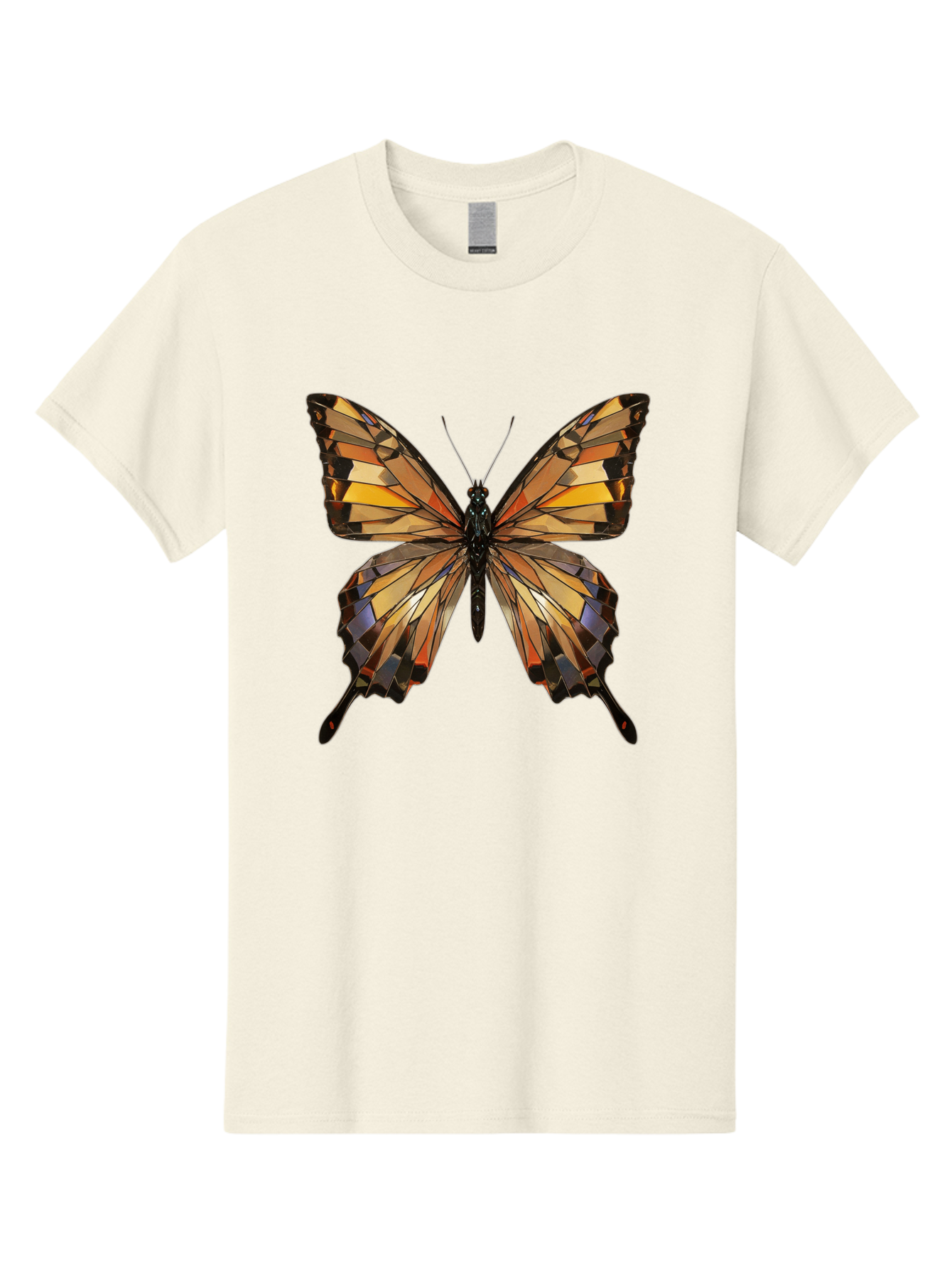 Butterfly-2 Men'S Graphic Tee, 100% Cotton, Comfortable Casual Summer Wear, Machine Washable, Vintage Camera, Old Camera, Antique Camera, Black Camera, Classic Photography, Photography Equipment, Nostalgic Device, Film Camera, Camera Art Bak155