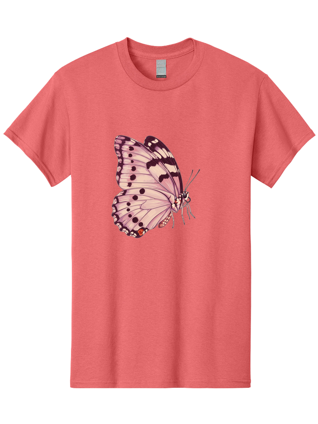 Butterfly Men'S Graphic Tee, 100% Cotton, Comfortable Casual Summer Wear, Machine Washable, Vintage Camera, Old Camera, Antique Camera, Black Camera, Classic Photography, Photography Equipment, Nostalgic Device, Film Camera, Camera Art Bak165