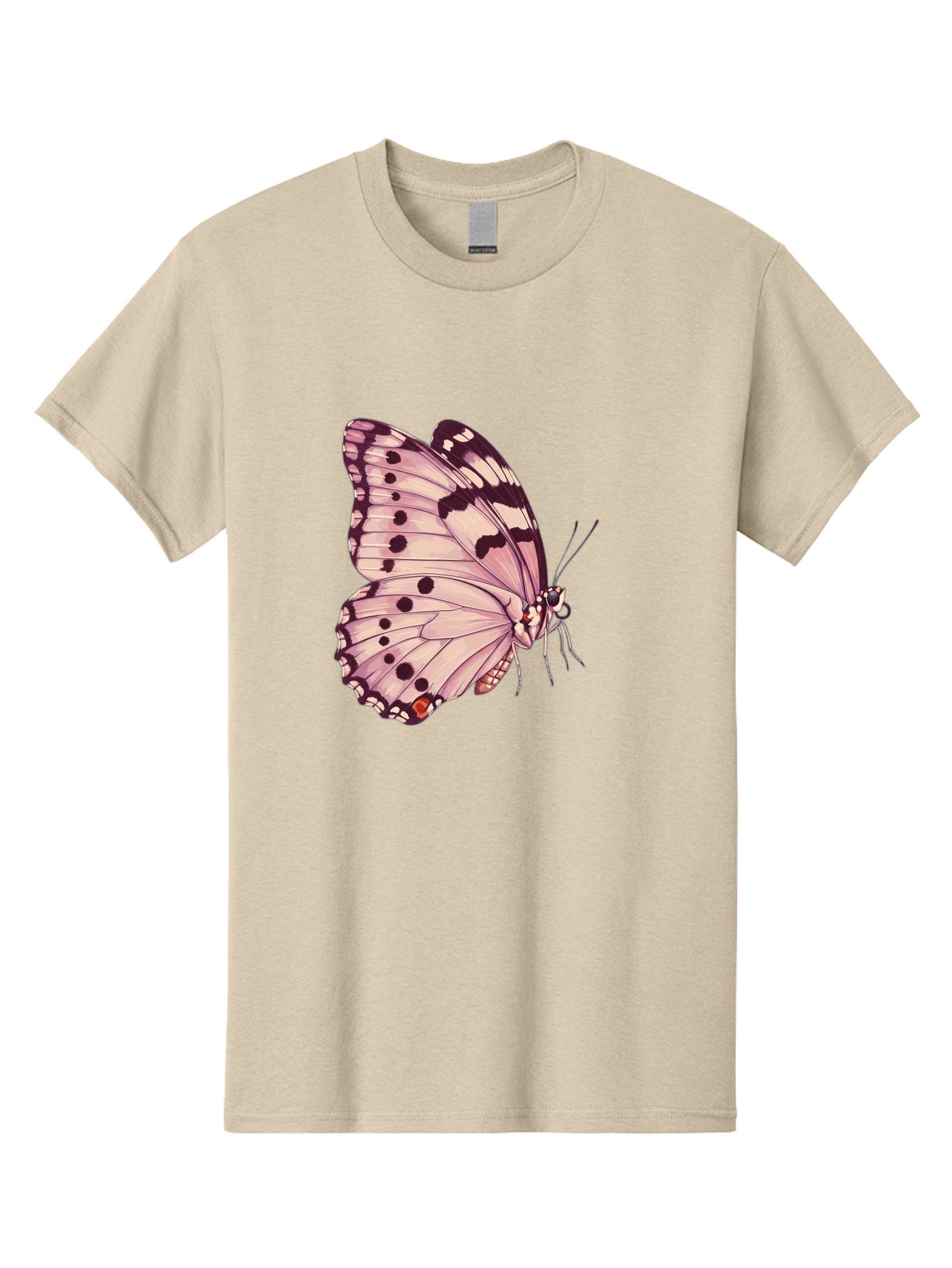 Butterfly Men'S Graphic Tee, 100% Cotton, Comfortable Casual Summer Wear, Machine Washable, Vintage Camera, Old Camera, Antique Camera, Black Camera, Classic Photography, Photography Equipment, Nostalgic Device, Film Camera, Camera Art Bak165