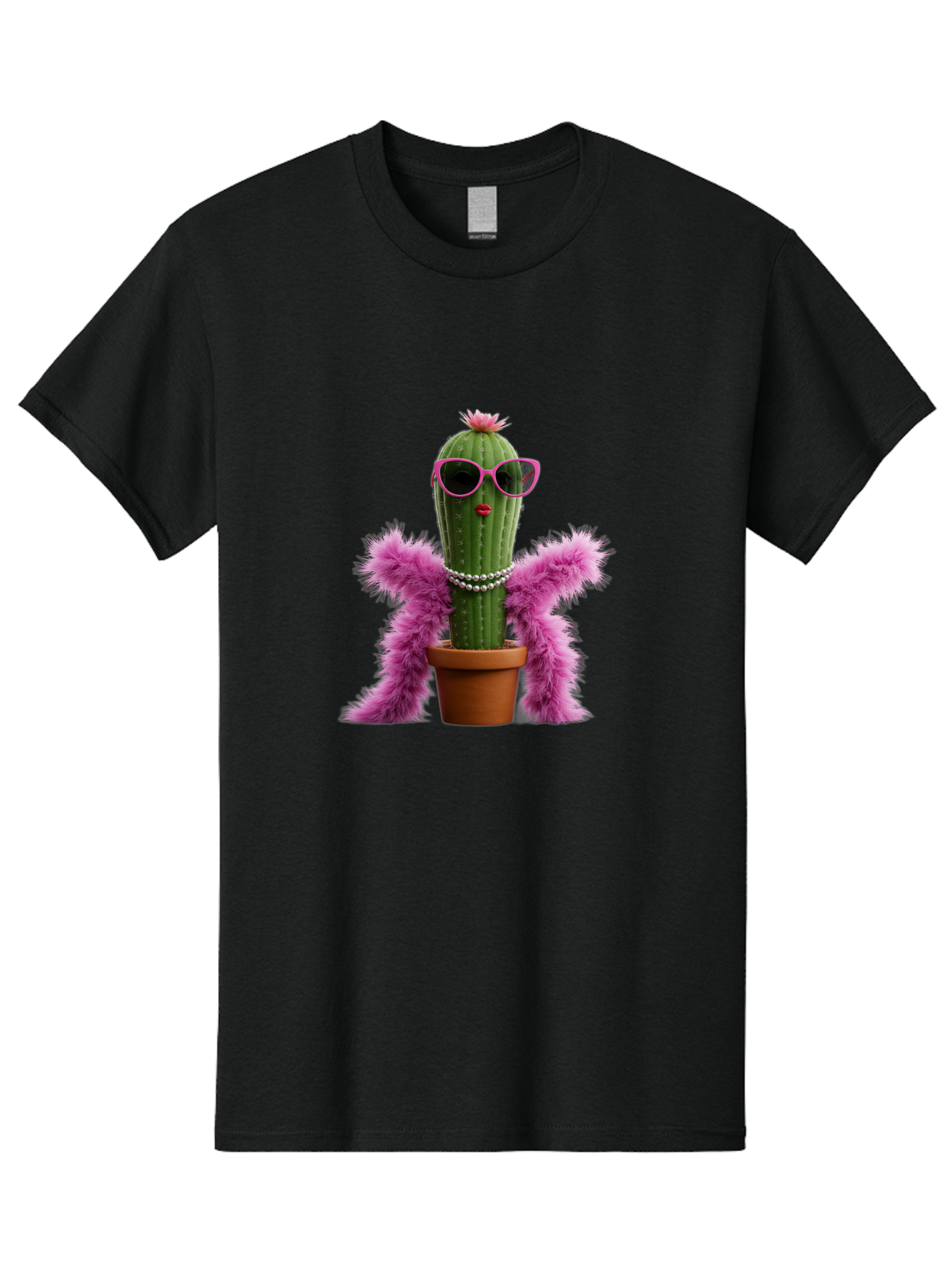 Cactus-With-Pink-Sunglasses Men'S Graphic Tee, 100% Cotton, Comfortable Casual Summer Wear, Machine Washable, Vintage Camera, Old Camera, Antique Camera, Black Camera, Classic Photography, Photography Equipment, Nostalgic Device, Film Camera, Bak167