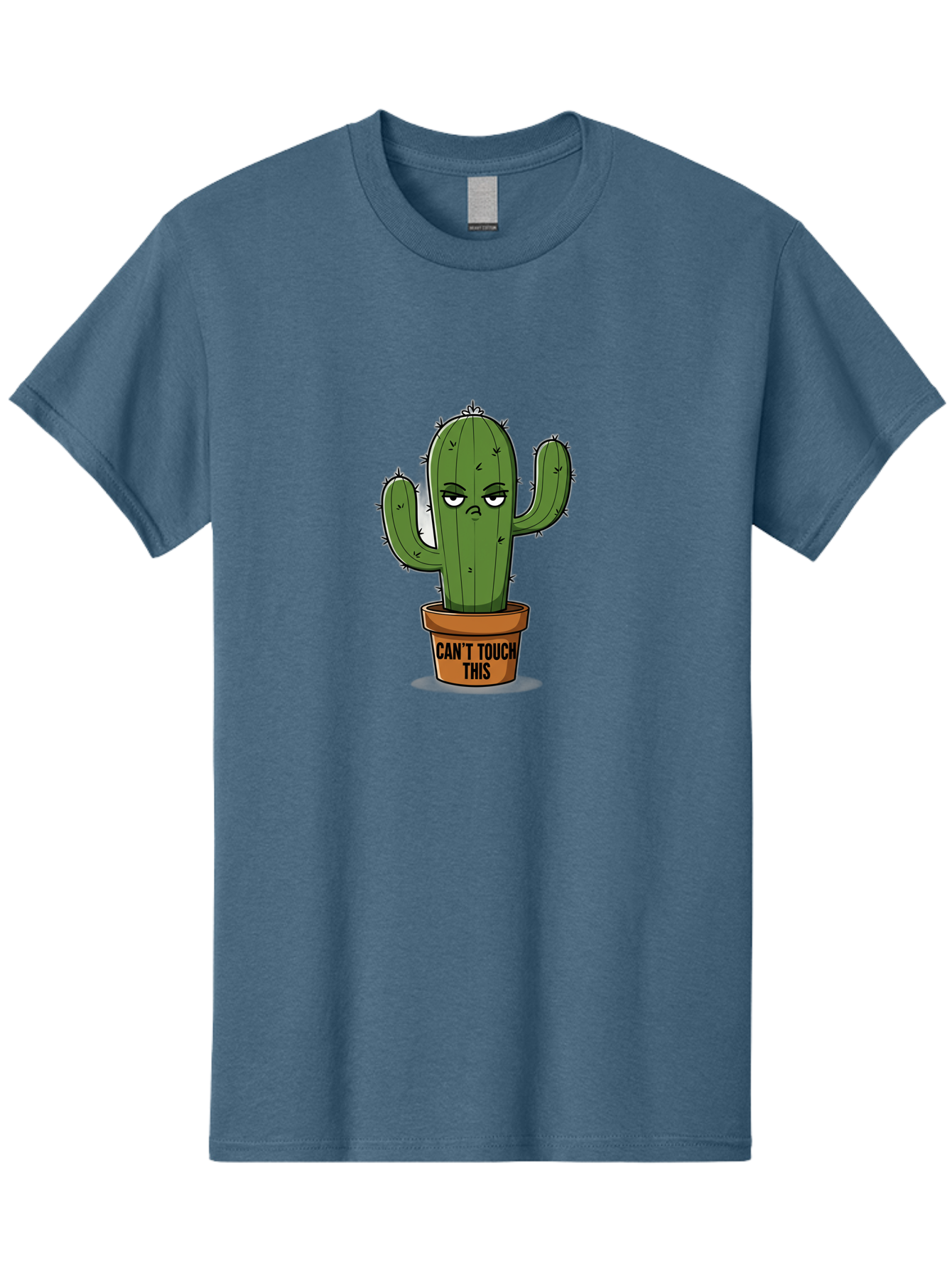 Can-T-Touch-This-Cactus-1 Men'S Graphic Tee, 100% Cotton, Comfortable Casual Summer Wear, Machine Washable, Vintage Camera, Old Camera, Antique Camera, Black Camera, Classic Photography, Photography Equipment, Nostalgic Device, Film Camera, Bak169