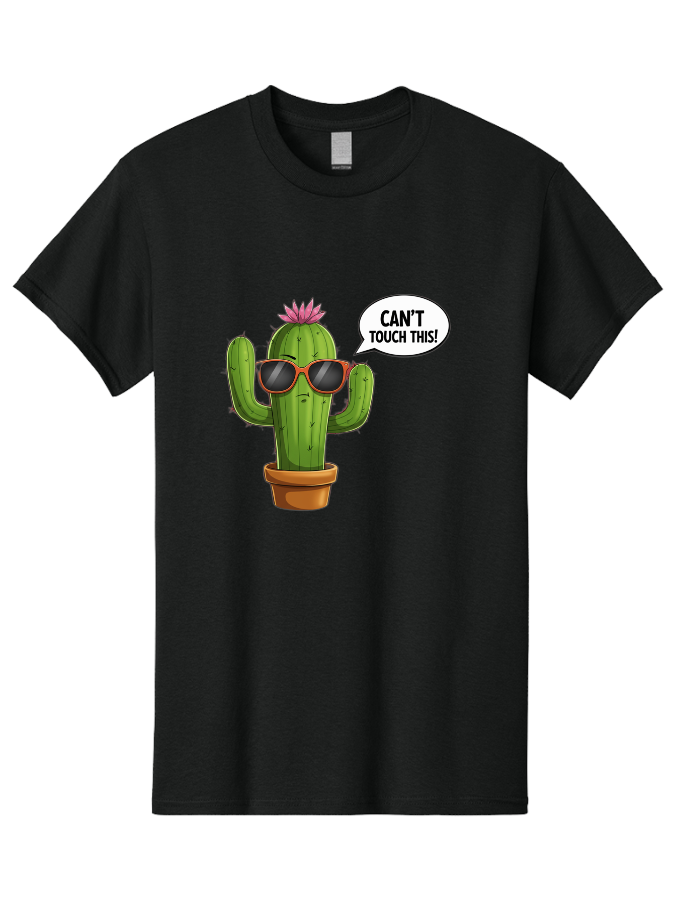 Can-T-Touch-This-Cactus Men'S Graphic Tee, 100% Cotton, Comfortable Casual Summer Wear, Machine Washable, Vintage Camera, Old Camera, Antique Camera, Black Camera, Classic Photography, Photography Equipment, Nostalgic Device, Film Camera, Bak172