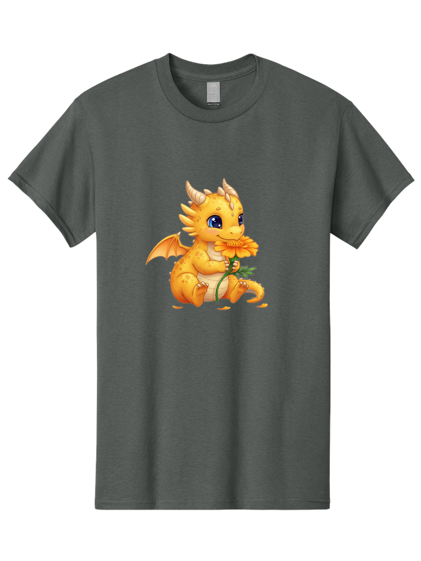 Cartoon-Dragon-With-Flower Men'S Graphic Tee, 100% Cotton, Comfortable Casual Summer Wear, Machine Washable, Vintage Camera, Old Camera, Antique Camera, Black Camera, Classic Photography, Photography Equipment, Nostalgic Device, Film Camera, Bak181