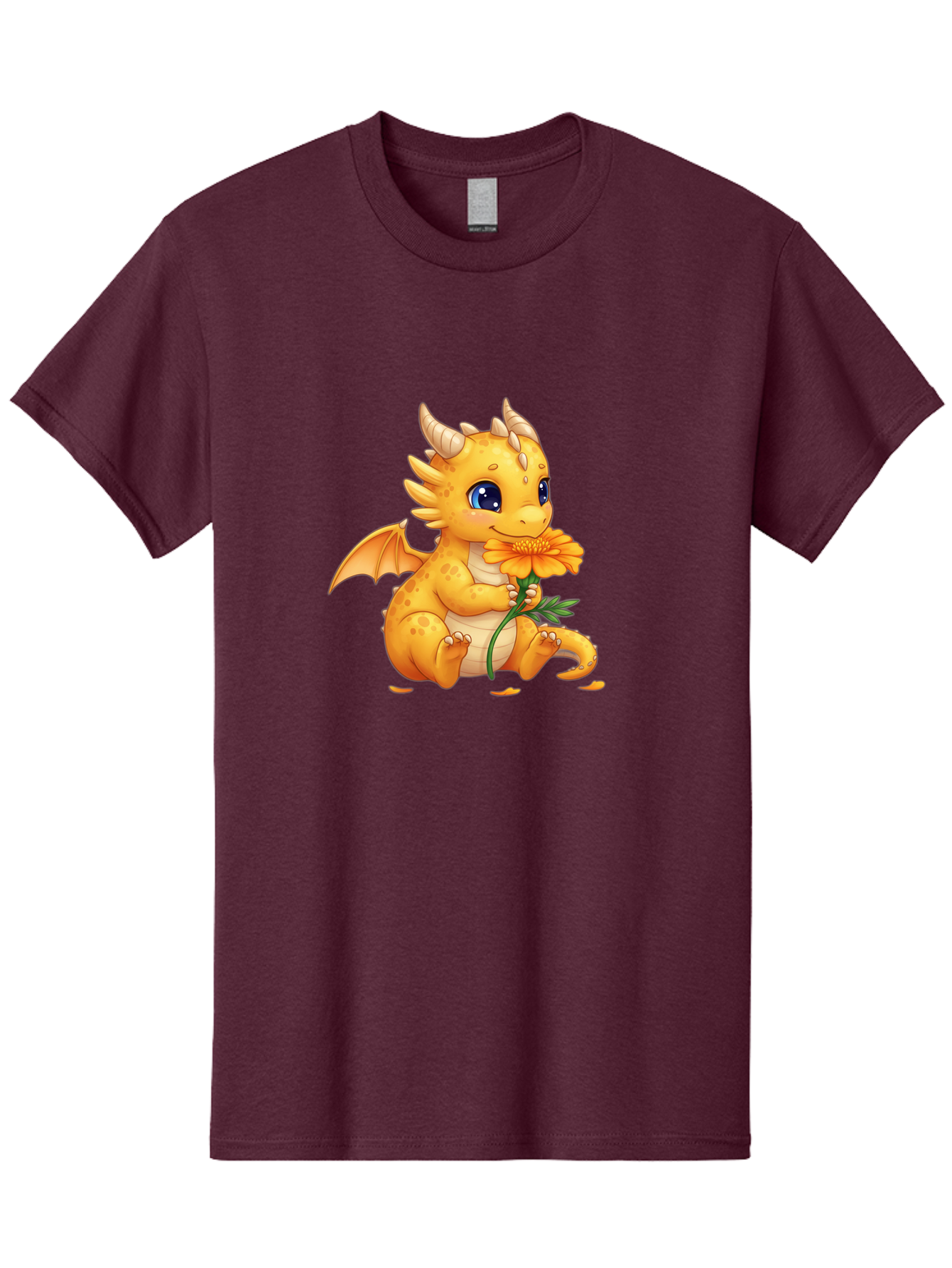 Cartoon-Dragon-With-Flower Men'S Graphic Tee, 100% Cotton, Comfortable Casual Summer Wear, Machine Washable, Vintage Camera, Old Camera, Antique Camera, Black Camera, Classic Photography, Photography Equipment, Nostalgic Device, Film Camera, Bak181