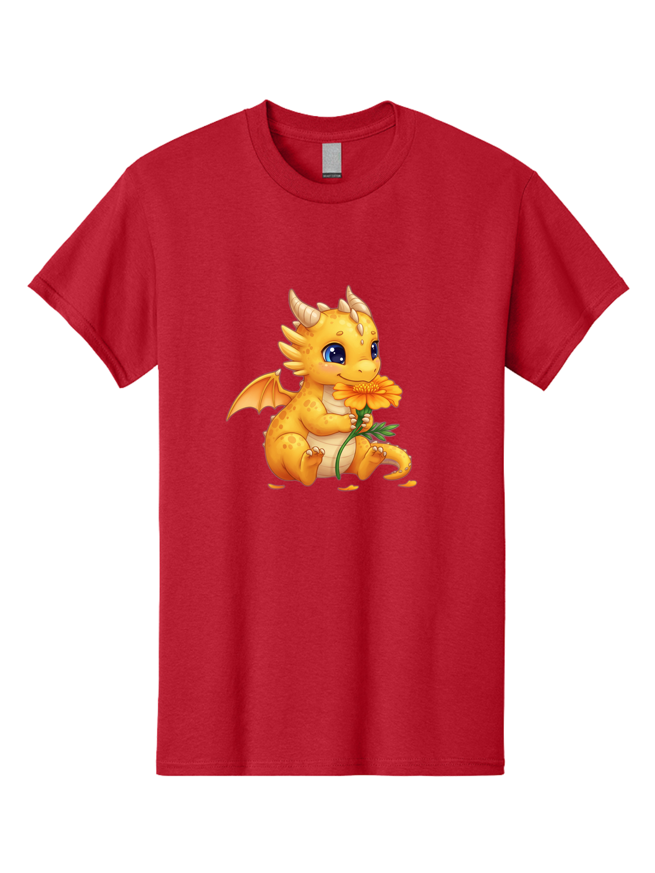 Cartoon-Dragon-With-Flower Men'S Graphic Tee, 100% Cotton, Comfortable Casual Summer Wear, Machine Washable, Vintage Camera, Old Camera, Antique Camera, Black Camera, Classic Photography, Photography Equipment, Nostalgic Device, Film Camera, Bak181