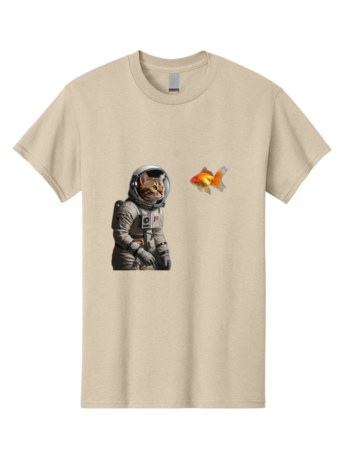 Cat-Astronaut-2 Men'S Graphic Tee, 100% Cotton, Comfortable Casual Summer Wear, Machine Washable, Vintage Camera, Old Camera, Antique Camera, Black Camera, Classic Photography, Photography Equipment, Nostalgic Device, Film Camera, Camera Art Bak190