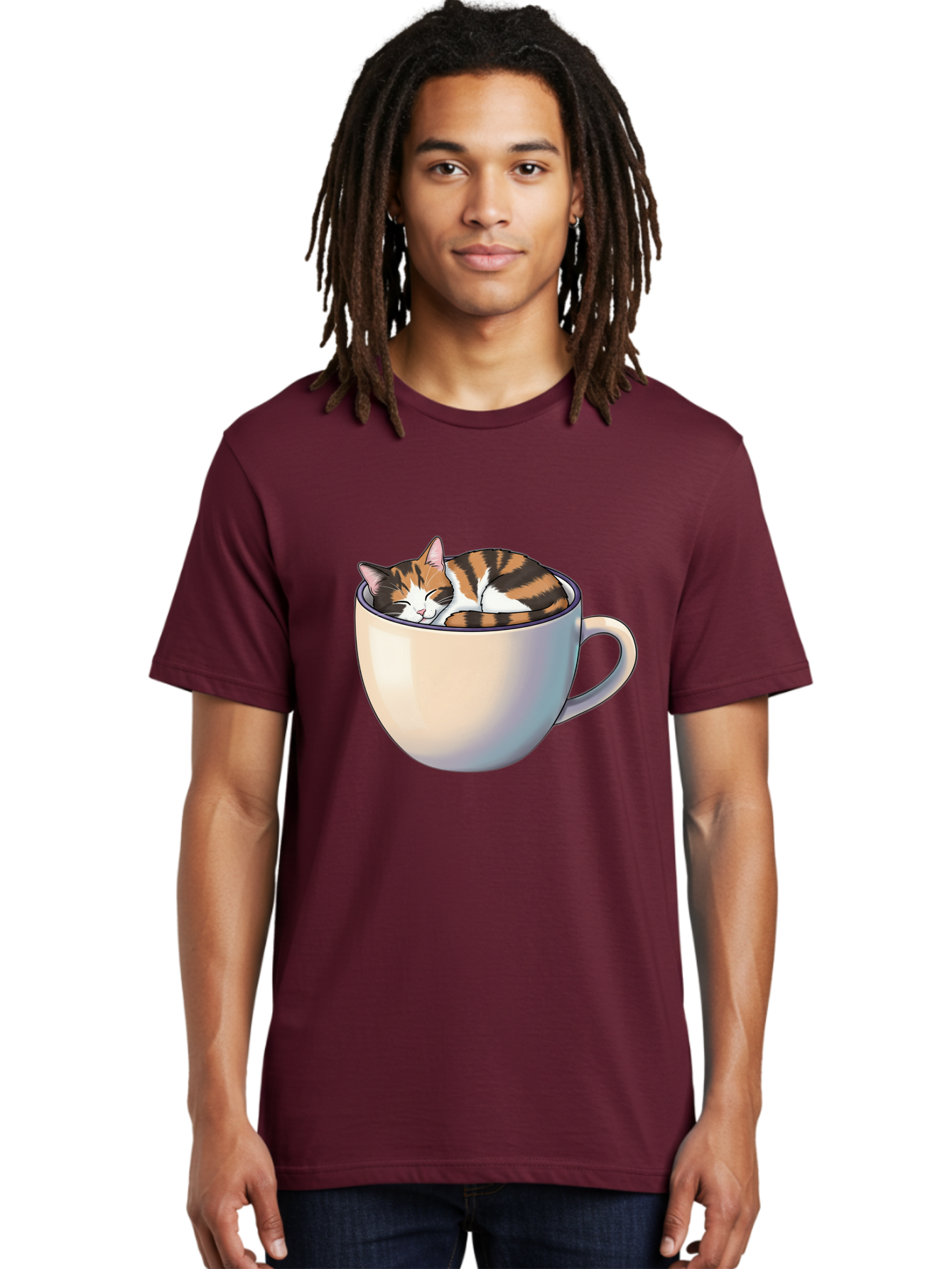 Cat-In-Cup Men'S Graphic Tee, 100% Cotton, Comfortable Casual Summer Wear, Machine Washable, Vintage Camera, Old Camera, Antique Camera, Black Camera, Classic Photography, Photography Equipment, Nostalgic Device, Film Camera, Camera Art Bak197