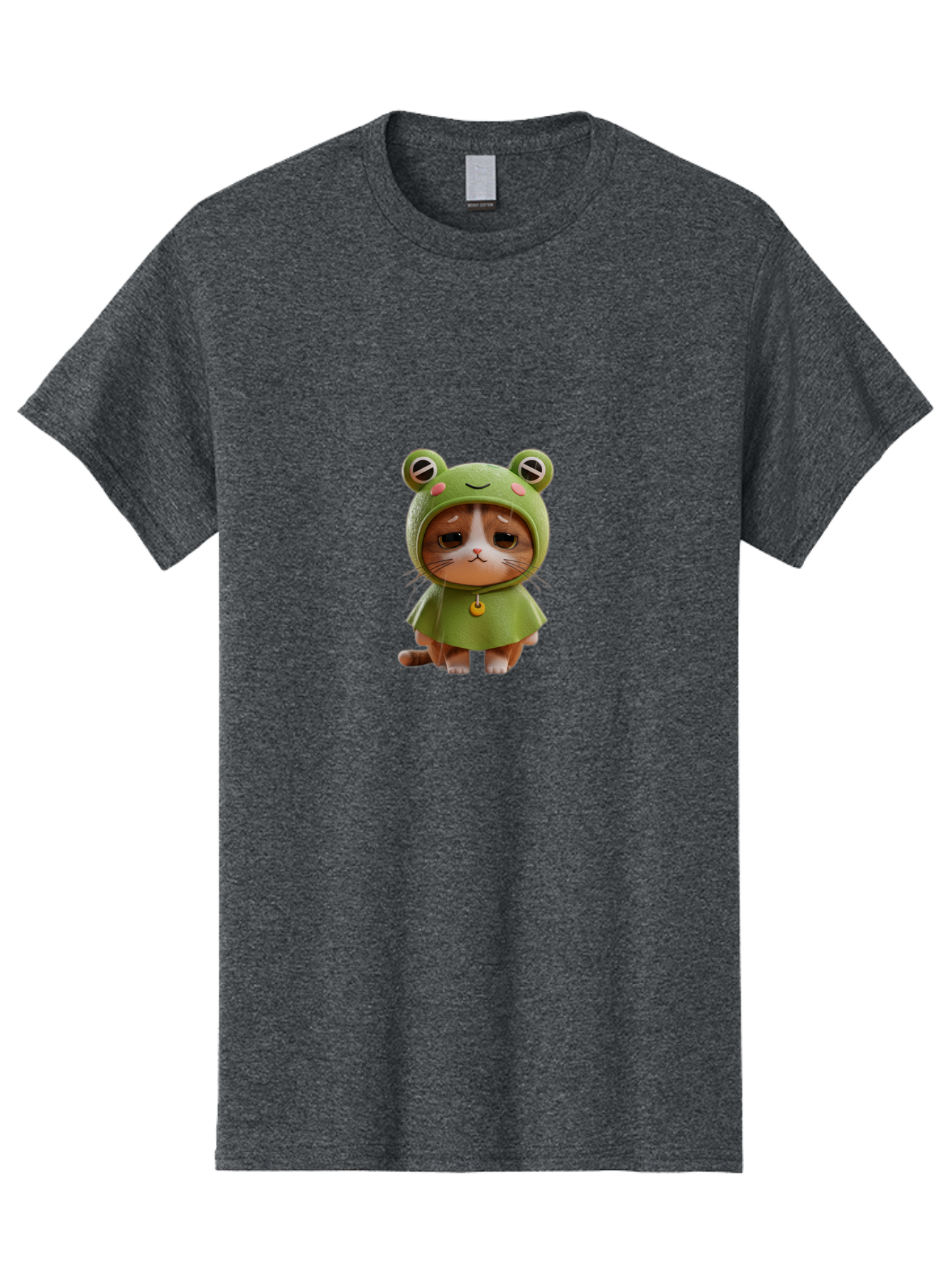 Cat-In-Frog-Costume-1 Men'S Graphic Tee, 100% Cotton, Comfortable Casual Summer Wear, Machine Washable, Vintage Camera, Old Camera, Antique Camera, Black Camera, Classic Photography, Photography Equipment, Nostalgic Device, Film Camera, Bak198