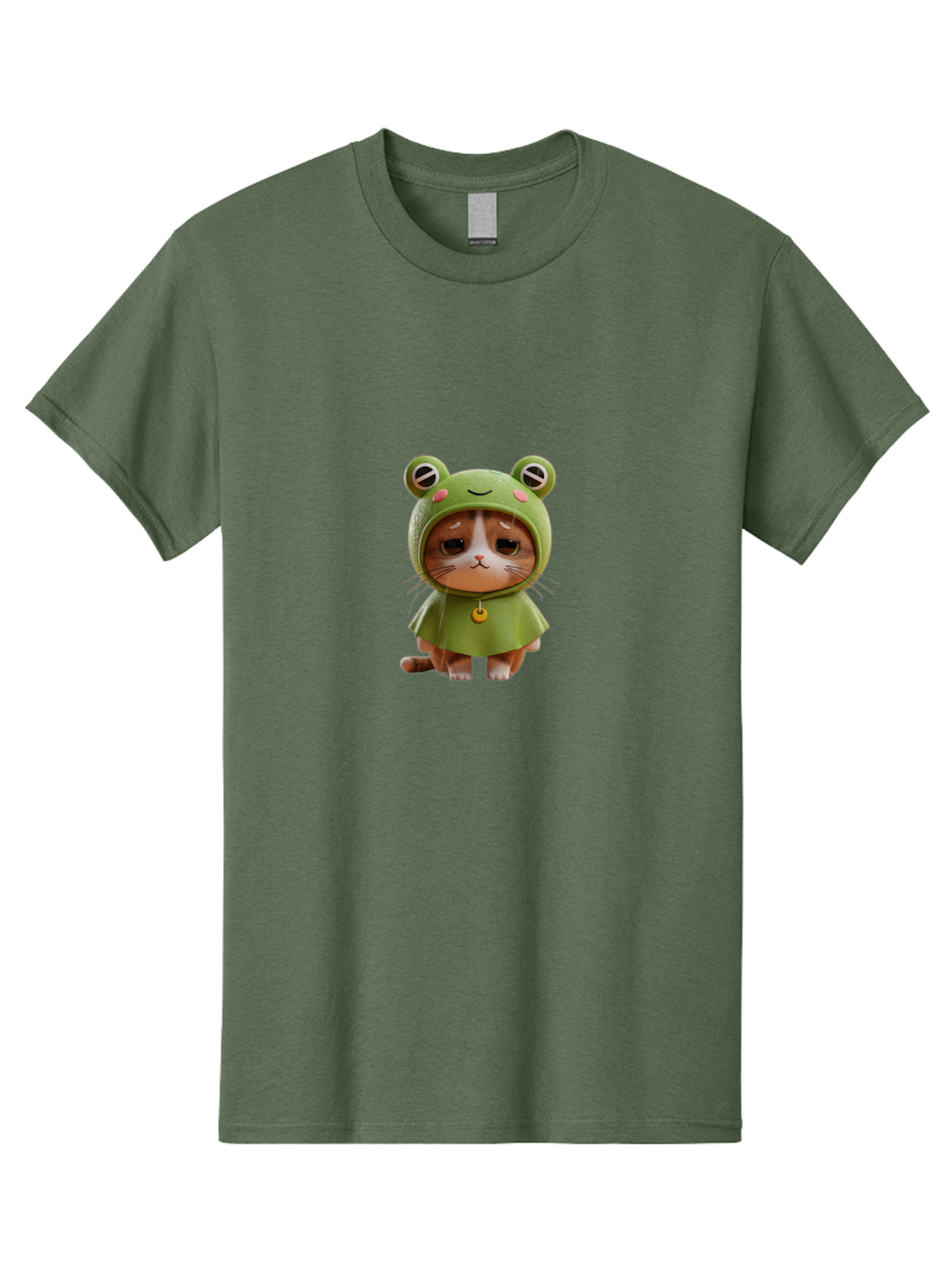 Cat-In-Frog-Costume-1 Men'S Graphic Tee, 100% Cotton, Comfortable Casual Summer Wear, Machine Washable, Vintage Camera, Old Camera, Antique Camera, Black Camera, Classic Photography, Photography Equipment, Nostalgic Device, Film Camera, Bak198