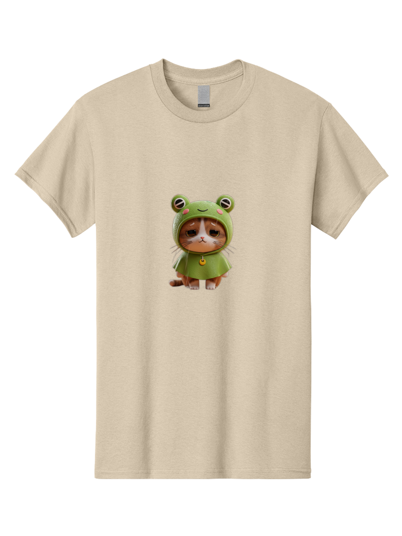 Cat-In-Frog-Costume-1 Men'S Graphic Tee, 100% Cotton, Comfortable Casual Summer Wear, Machine Washable, Vintage Camera, Old Camera, Antique Camera, Black Camera, Classic Photography, Photography Equipment, Nostalgic Device, Film Camera, Bak198