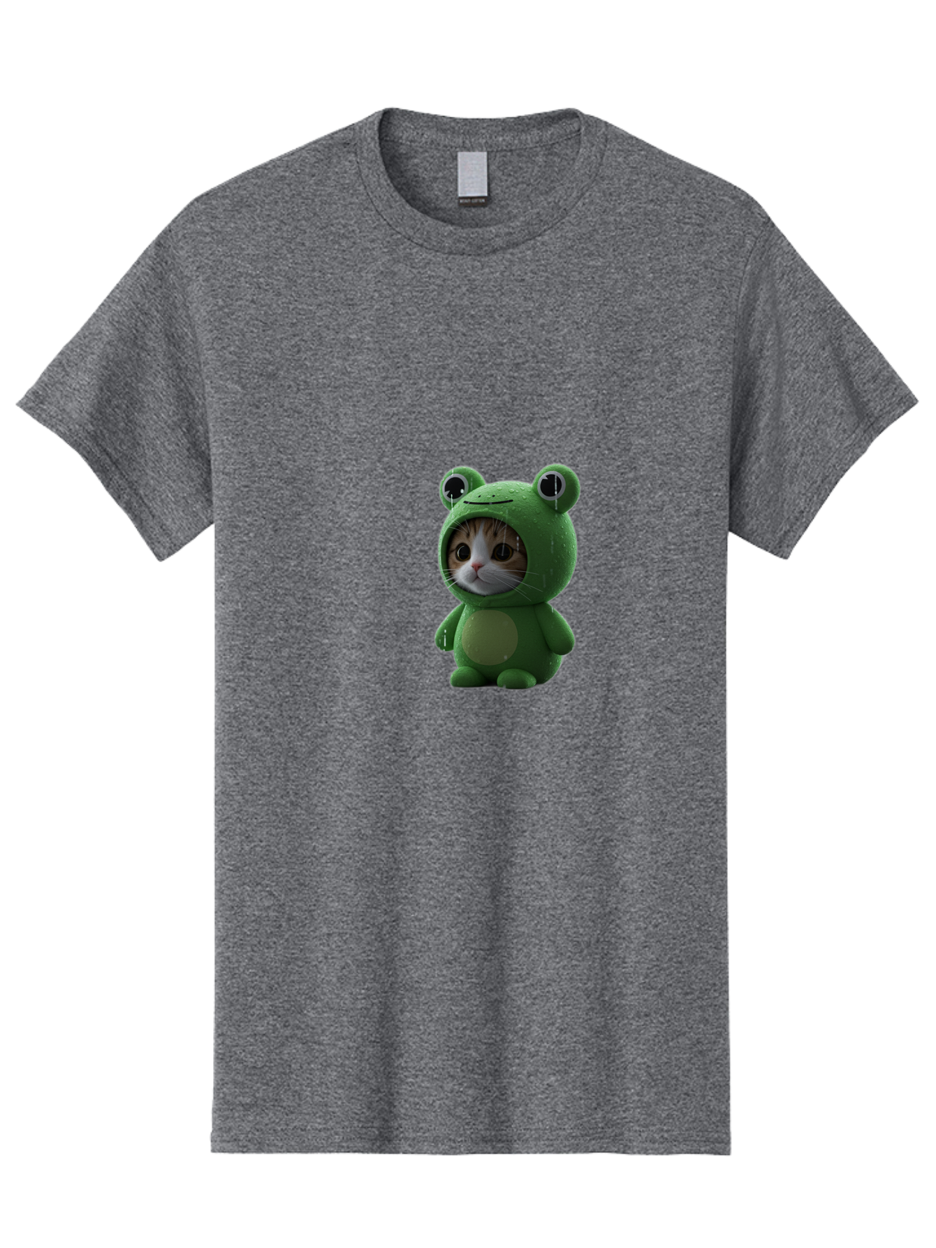 Cat-In-Frog-Costume-2 Men'S Graphic Tee, 100% Cotton, Comfortable Casual Summer Wear, Machine Washable, Vintage Camera, Old Camera, Antique Camera, Black Camera, Classic Photography, Photography Equipment, Nostalgic Device, Film Camera, Bak199