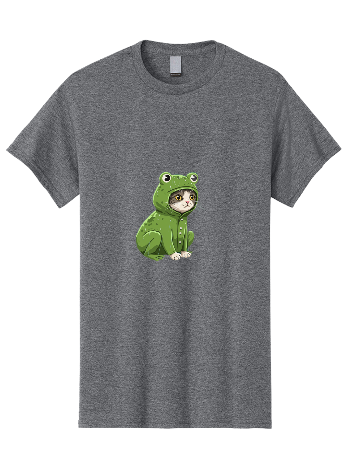 Cat-In-Frog-Costume-3 Men'S Graphic Tee, 100% Cotton, Comfortable Casual Summer Wear, Machine Washable, Vintage Camera, Old Camera, Antique Camera, Black Camera, Classic Photography, Photography Equipment, Nostalgic Device, Film Camera, Bak200