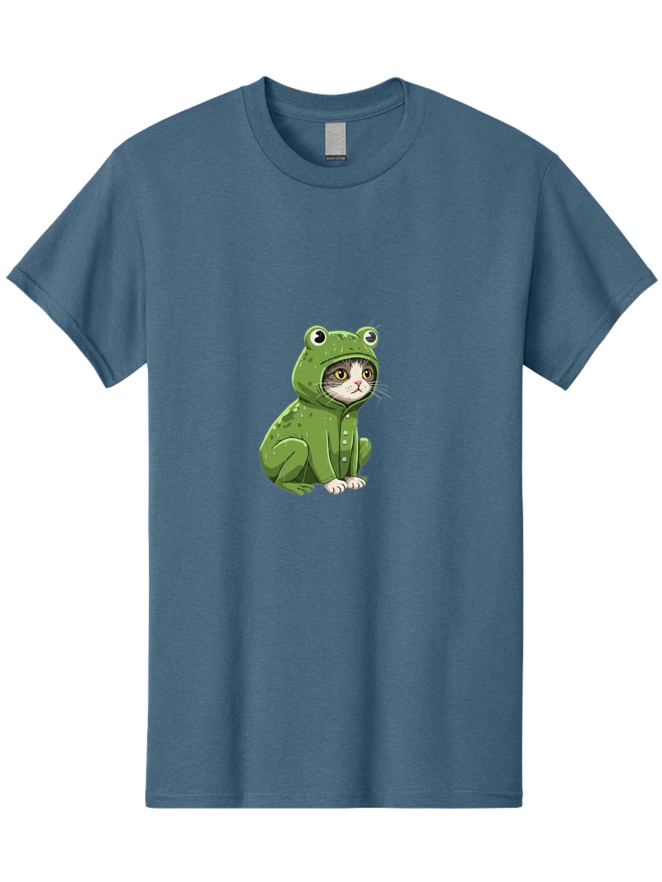 Cat-In-Frog-Costume-3 Men'S Graphic Tee, 100% Cotton, Comfortable Casual Summer Wear, Machine Washable, Vintage Camera, Old Camera, Antique Camera, Black Camera, Classic Photography, Photography Equipment, Nostalgic Device, Film Camera, Bak200