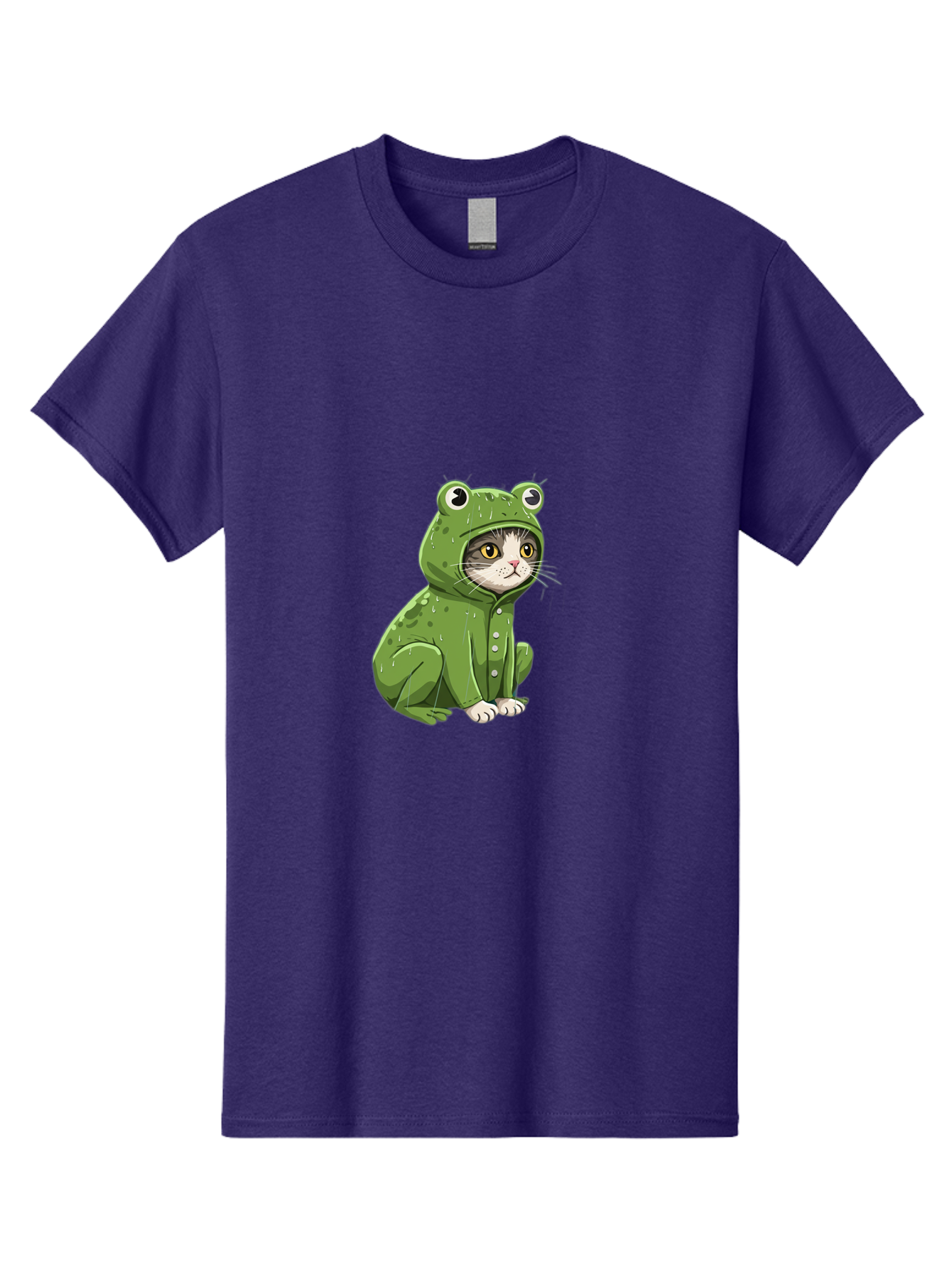 Cat-In-Frog-Costume-3 Men'S Graphic Tee, 100% Cotton, Comfortable Casual Summer Wear, Machine Washable, Vintage Camera, Old Camera, Antique Camera, Black Camera, Classic Photography, Photography Equipment, Nostalgic Device, Film Camera, Bak200