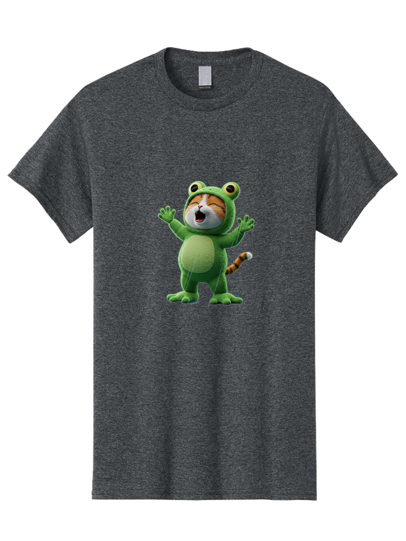 Cat-In-Frog-Costume-4 Men'S Graphic Tee, 100% Cotton, Comfortable Casual Summer Wear, Machine Washable, Vintage Camera, Old Camera, Antique Camera, Black Camera, Classic Photography, Photography Equipment, Nostalgic Device, Film Camera, Bak201
