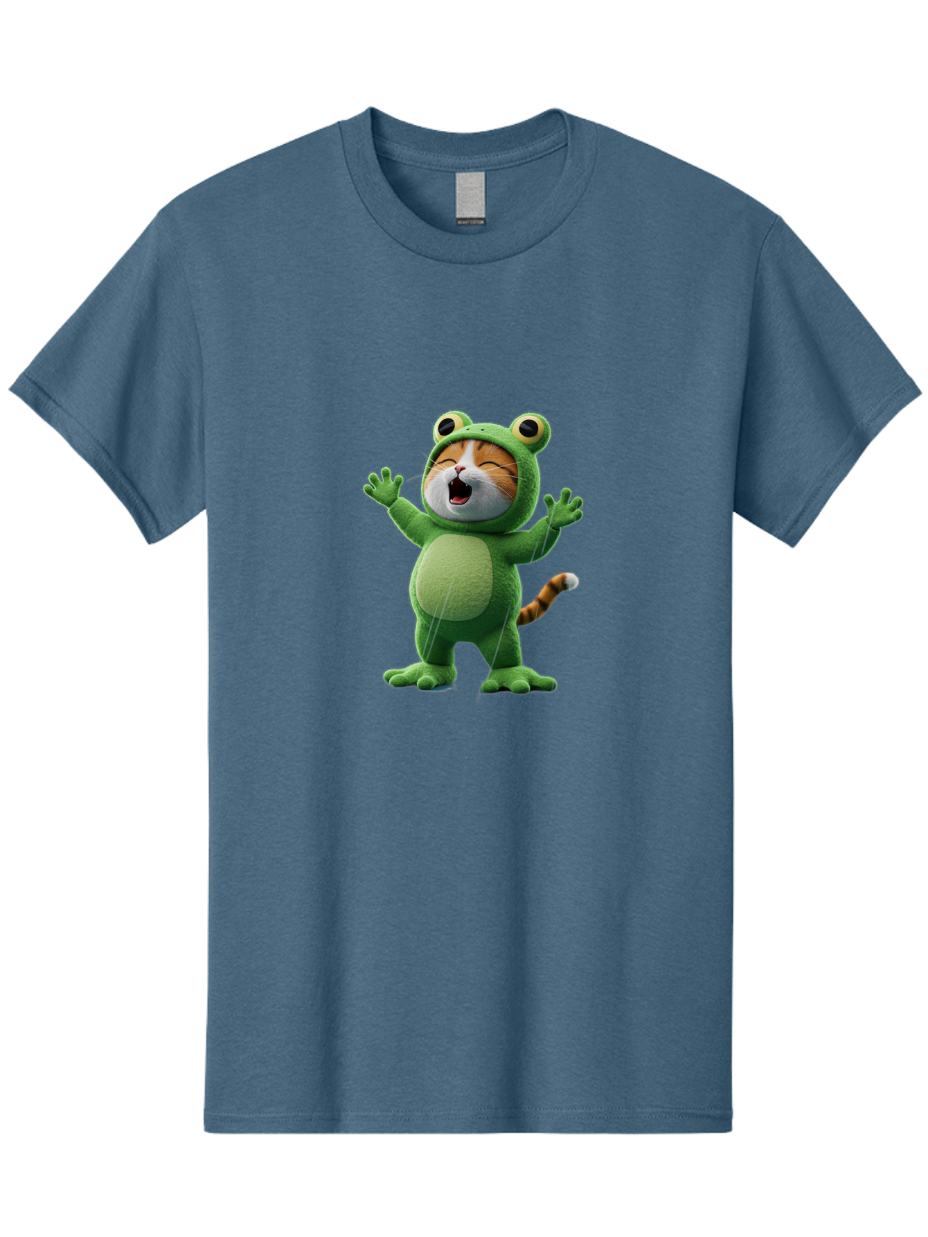 Cat-In-Frog-Costume-4 Men'S Graphic Tee, 100% Cotton, Comfortable Casual Summer Wear, Machine Washable, Vintage Camera, Old Camera, Antique Camera, Black Camera, Classic Photography, Photography Equipment, Nostalgic Device, Film Camera, Bak201