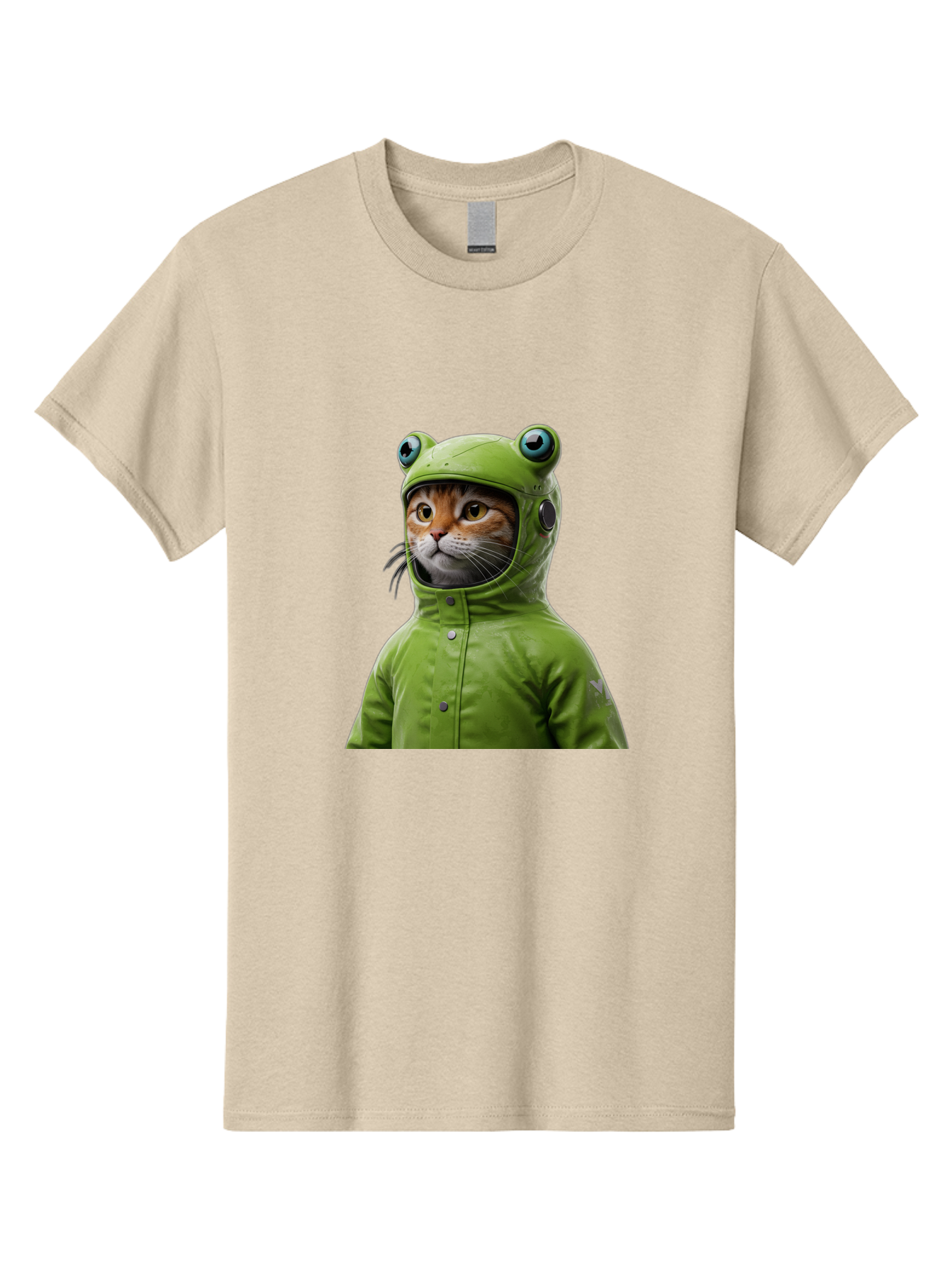 Cat-In-Frog-Costume-5 Men'S Graphic Tee, 100% Cotton, Comfortable Casual Summer Wear, Machine Washable, Vintage Camera, Old Camera, Antique Camera, Black Camera, Classic Photography, Photography Equipment, Nostalgic Device, Film Camera, Bak202