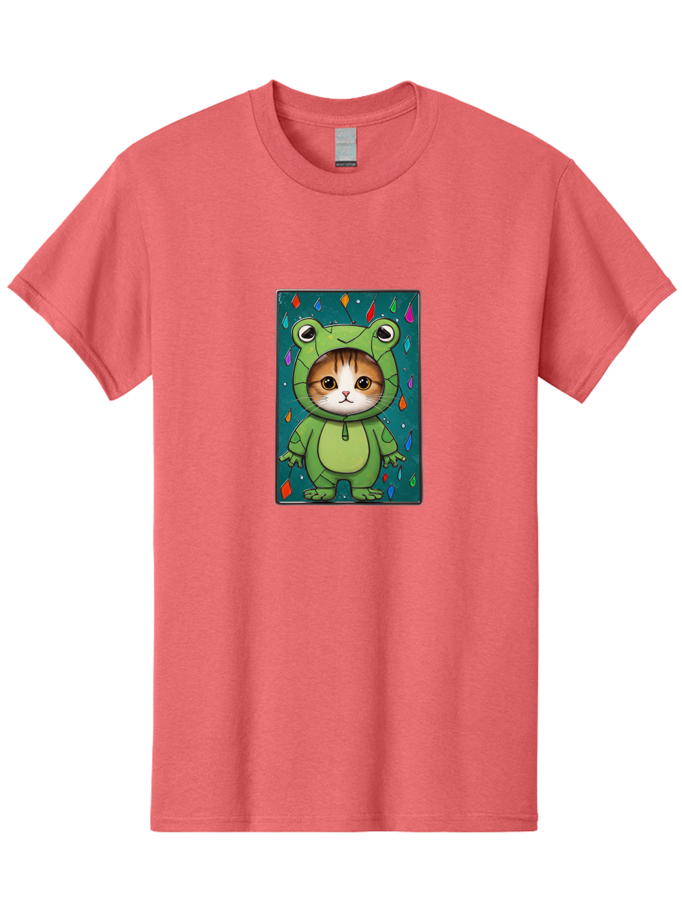 Cat-In-Frog-Costume-6 Men'S Graphic Tee, 100% Cotton, Comfortable Casual Summer Wear, Machine Washable, Vintage Camera, Old Camera, Antique Camera, Black Camera, Classic Photography, Photography Equipment, Nostalgic Device, Film Camera, Bak203