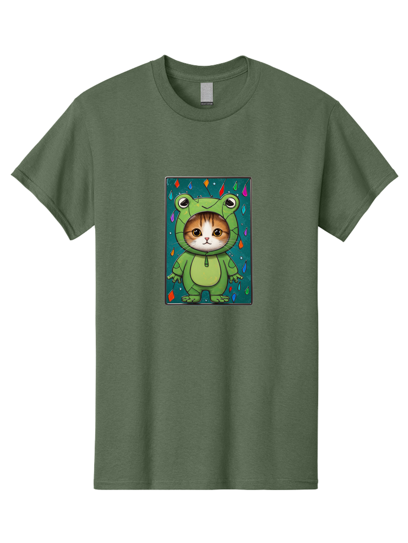 Cat-In-Frog-Costume-6 Men'S Graphic Tee, 100% Cotton, Comfortable Casual Summer Wear, Machine Washable, Vintage Camera, Old Camera, Antique Camera, Black Camera, Classic Photography, Photography Equipment, Nostalgic Device, Film Camera, Bak203