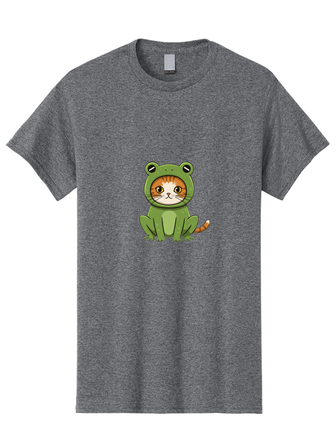 Cat-In-Frog-Costume-7 Men'S Graphic Tee, 100% Cotton, Comfortable Casual Summer Wear, Machine Washable, Vintage Camera, Old Camera, Antique Camera, Black Camera, Classic Photography, Photography Equipment, Nostalgic Device, Film Camera, Bak204