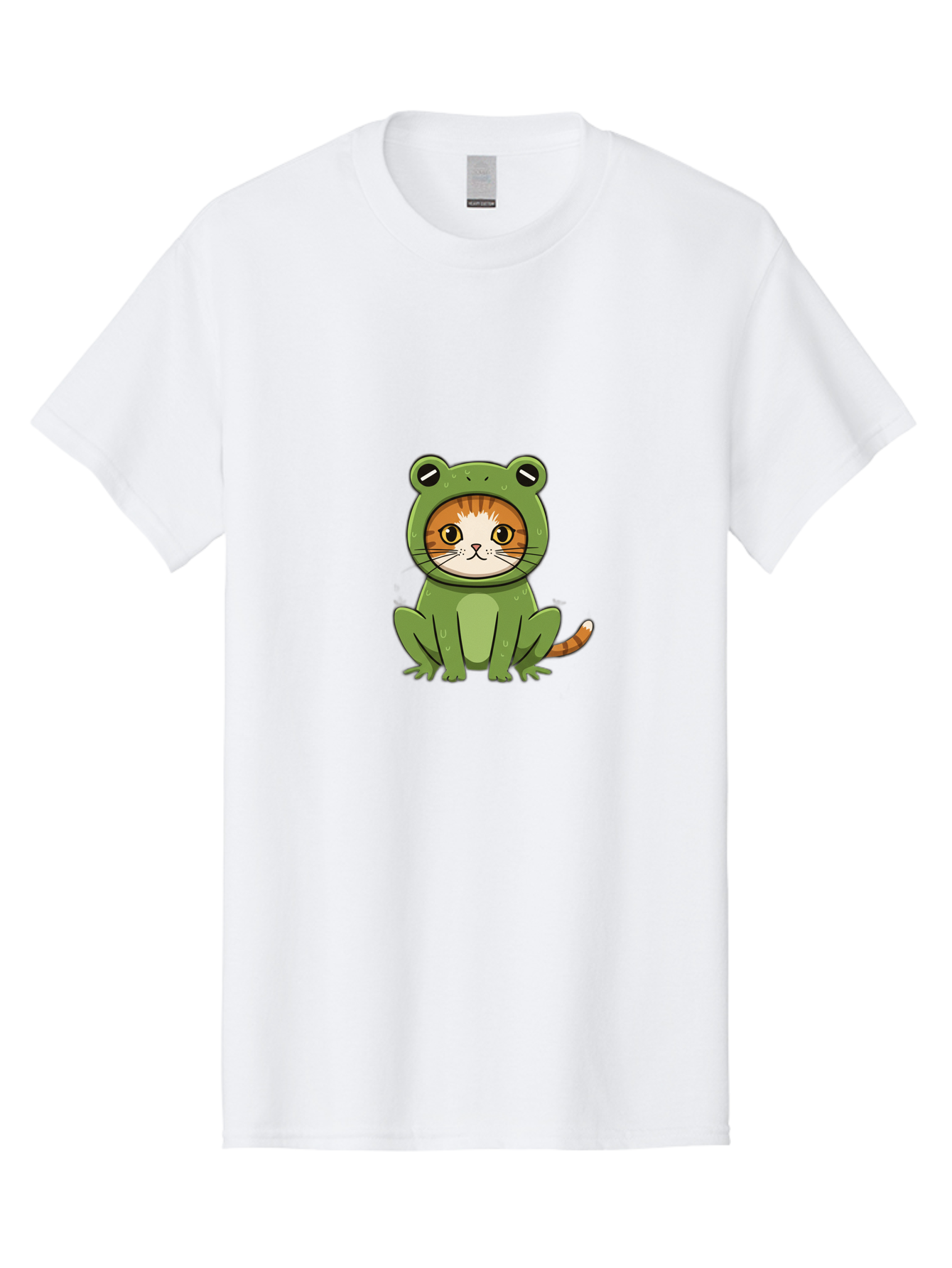Cat-In-Frog-Costume-7 Men'S Graphic Tee, 100% Cotton, Comfortable Casual Summer Wear, Machine Washable, Vintage Camera, Old Camera, Antique Camera, Black Camera, Classic Photography, Photography Equipment, Nostalgic Device, Film Camera, Bak204