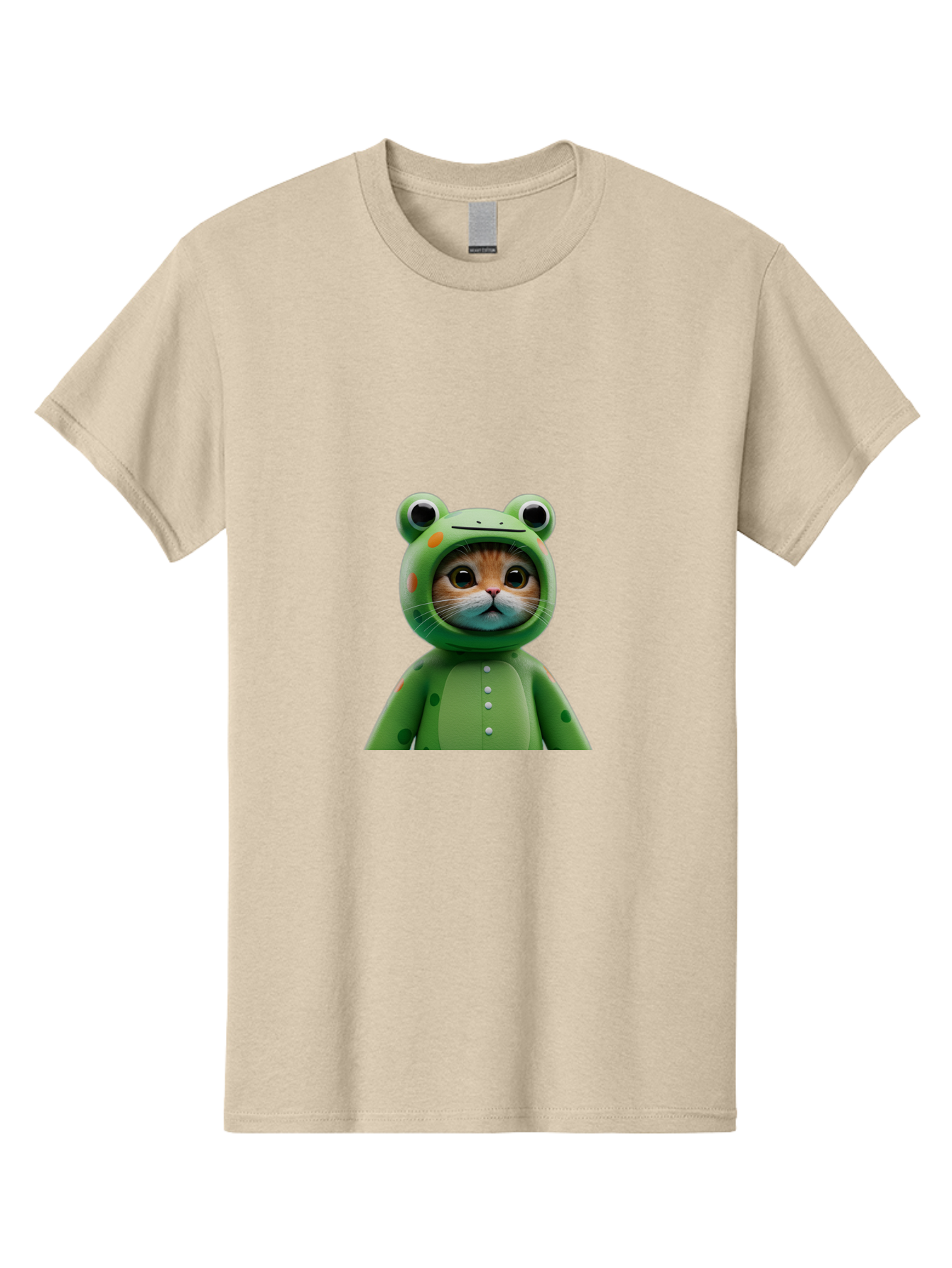Cat-In-Frog-Costume Men'S Graphic Tee, 100% Cotton, Comfortable Casual Summer Wear, Machine Washable, Vintage Camera, Old Camera, Antique Camera, Black Camera, Classic Photography, Photography Equipment, Nostalgic Device, Film Camera, Bak205