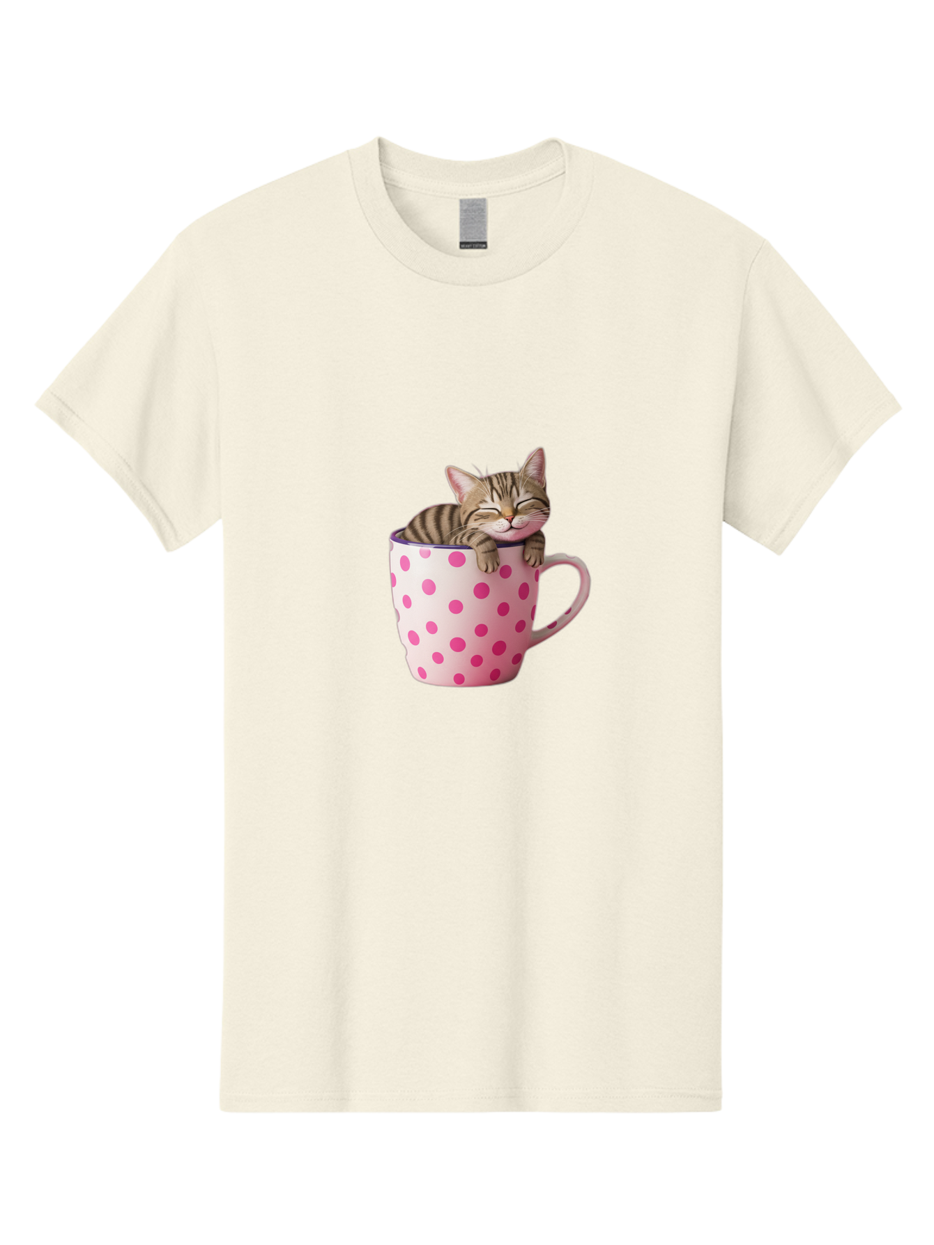 Cat-In-Polka-Dot-Mug Men'S Graphic Tee, 100% Cotton, Comfortable Casual Summer Wear, Machine Washable, Vintage Camera, Old Camera, Antique Camera, Black Camera, Classic Photography, Photography Equipment, Nostalgic Device, Film Camera, Bak206