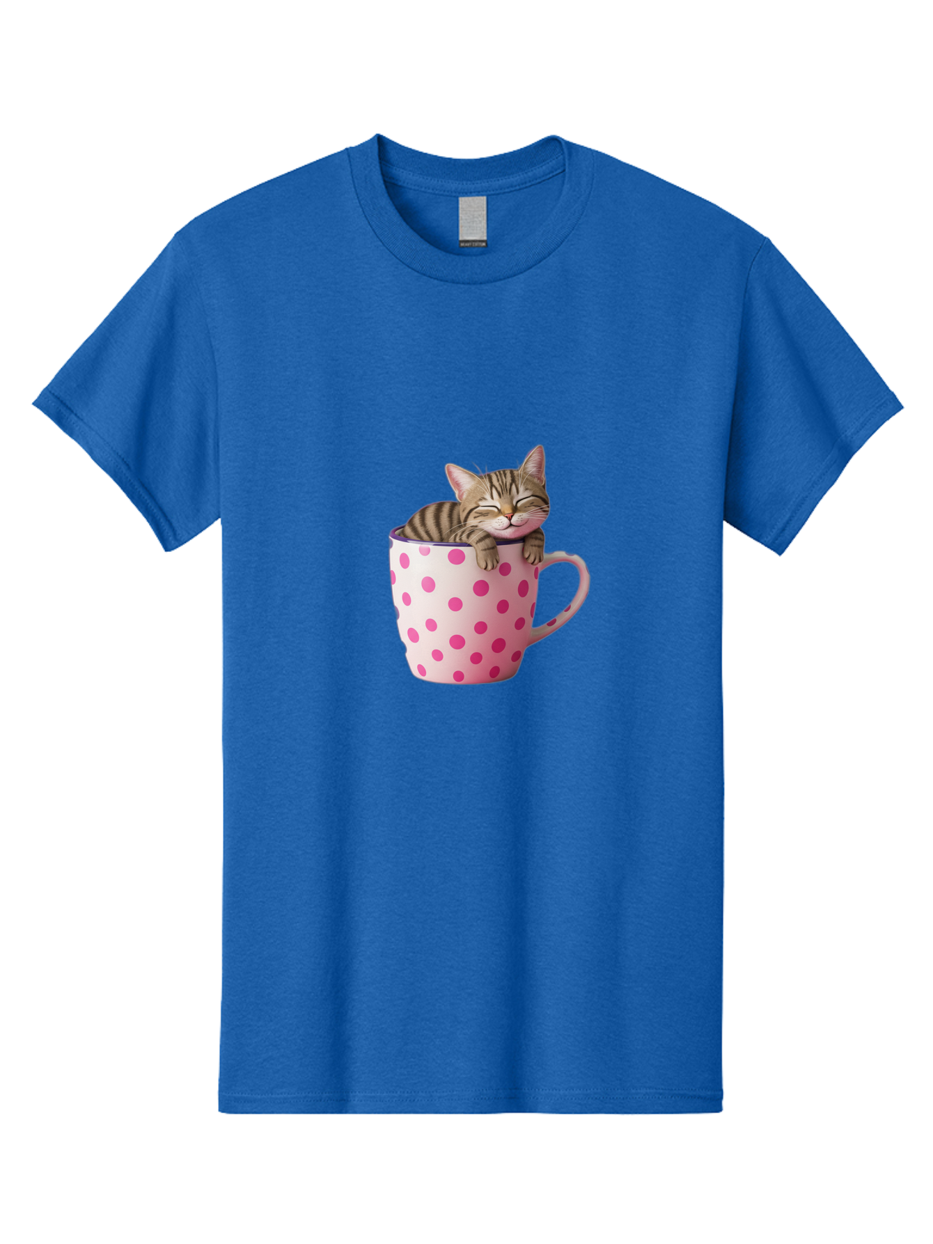 Cat-In-Polka-Dot-Mug Men'S Graphic Tee, 100% Cotton, Comfortable Casual Summer Wear, Machine Washable, Vintage Camera, Old Camera, Antique Camera, Black Camera, Classic Photography, Photography Equipment, Nostalgic Device, Film Camera, Bak206