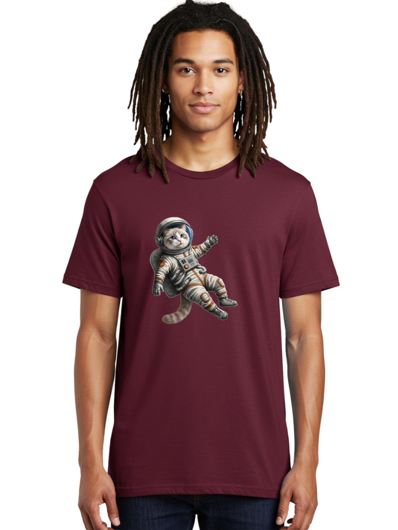 Cat-In-Space-Suit Men'S Graphic Tee, 100% Cotton, Comfortable Casual Summer Wear, Machine Washable, Vintage Camera, Old Camera, Antique Camera, Black Camera, Classic Photography, Photography Equipment, Nostalgic Device, Film Camera, Camera Art Bak207