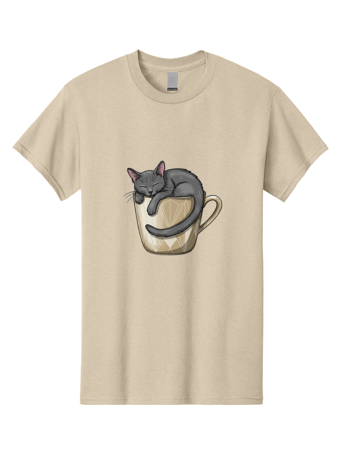 Cat-In-Tea-Cup Men'S Graphic Tee, 100% Cotton, Comfortable Casual Summer Wear, Machine Washable, Vintage Camera, Old Camera, Antique Camera, Black Camera, Classic Photography, Photography Equipment, Nostalgic Device, Film Camera, Camera Art Bak211