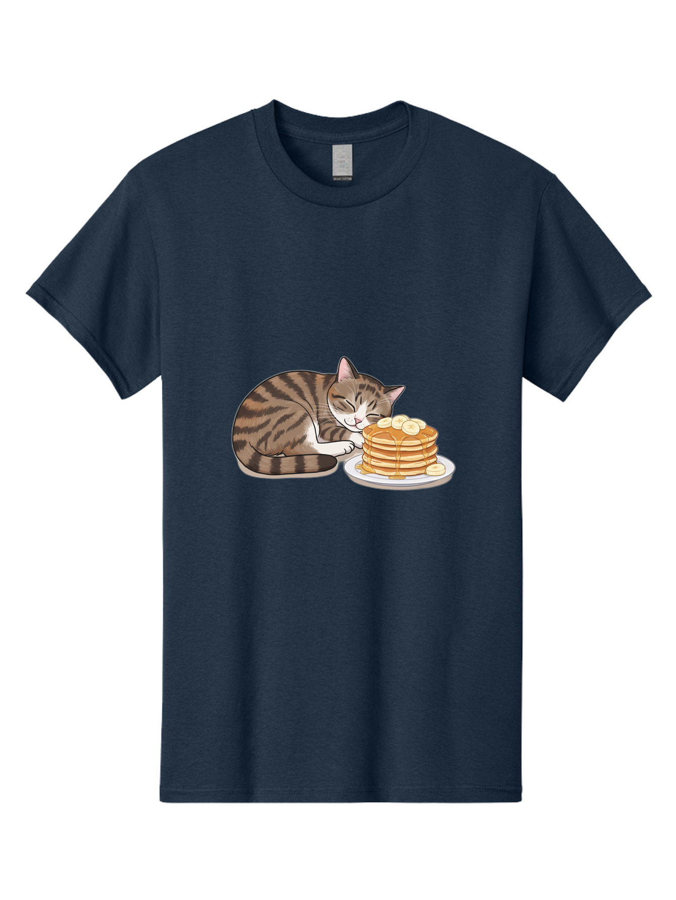 Cat-Pancakes Men'S Graphic Tee, 100% Cotton, Comfortable Casual Summer Wear, Machine Washable, Vintage Camera, Old Camera, Antique Camera, Black Camera, Classic Photography, Photography Equipment, Nostalgic Device, Film Camera, Camera Art Bak215