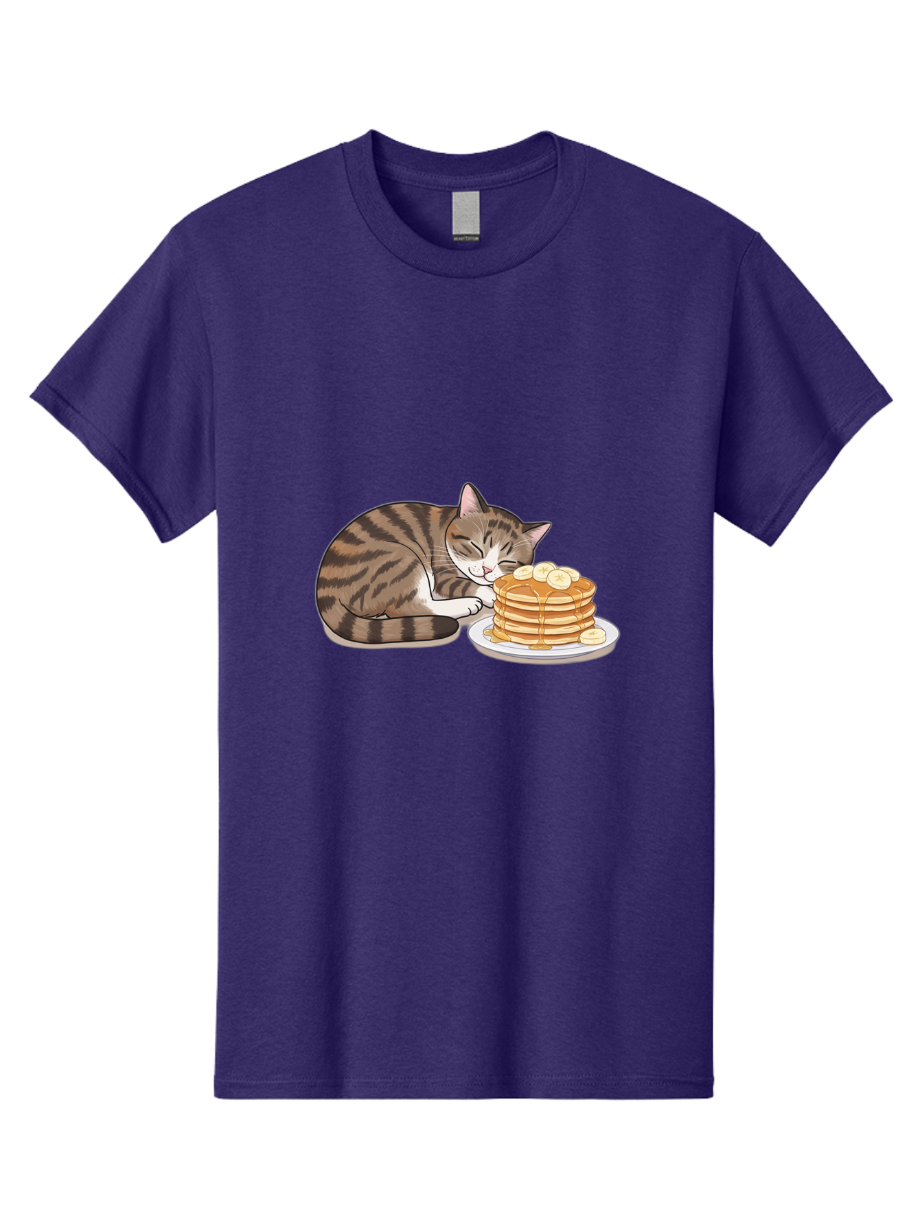 Cat-Pancakes Men'S Graphic Tee, 100% Cotton, Comfortable Casual Summer Wear, Machine Washable, Vintage Camera, Old Camera, Antique Camera, Black Camera, Classic Photography, Photography Equipment, Nostalgic Device, Film Camera, Camera Art Bak215