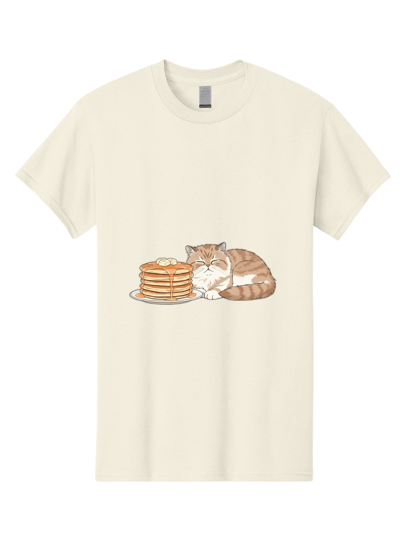 Cat-Sleeping-Beside-Pancakes Men'S Graphic Tee, 100% Cotton, Comfortable Casual Summer Wear, Machine Washable, Vintage Camera, Old Camera, Antique Camera, Black Camera, Classic Photography, Photography Equipment, Nostalgic Device, Film Camera, Bak216